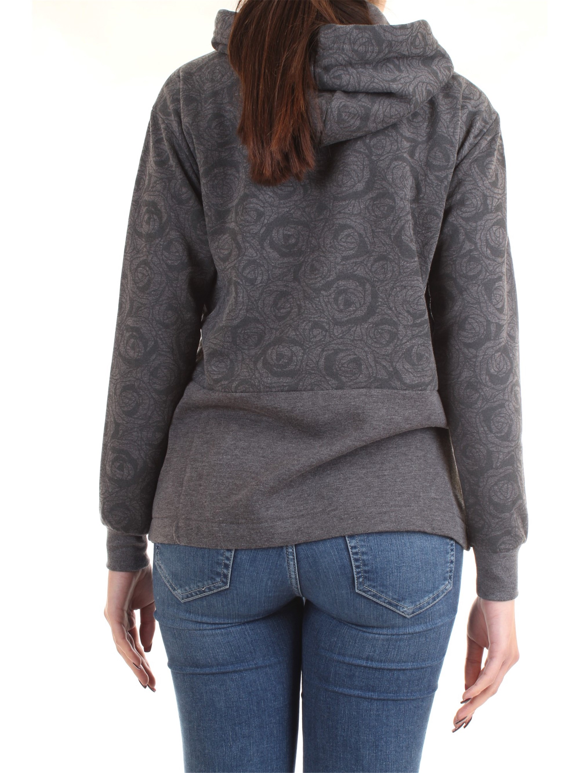 FREDDY F9WTRS5M Grey Clothing Woman Sweater FREDDY F9WTRS5M Grey Clothing Woman Sweater