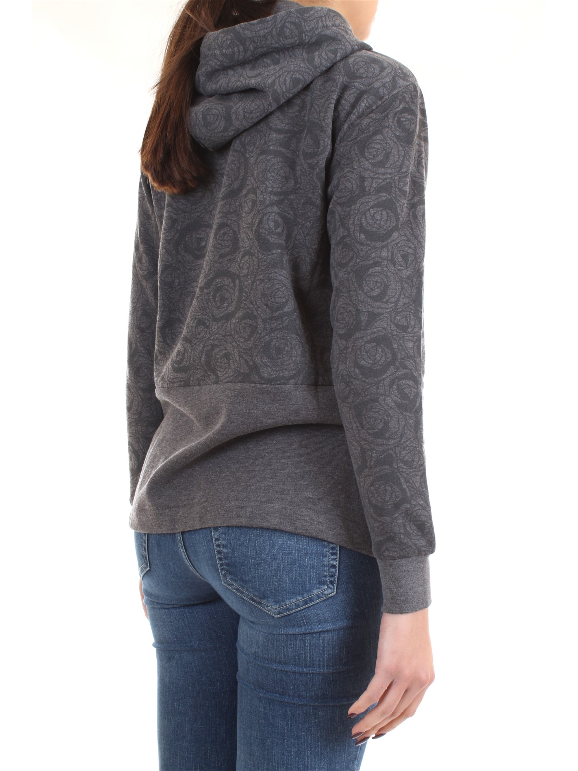 FREDDY F9WTRS5M Grey Clothing Woman Sweater FREDDY F9WTRS5M Grey Clothing Woman Sweater