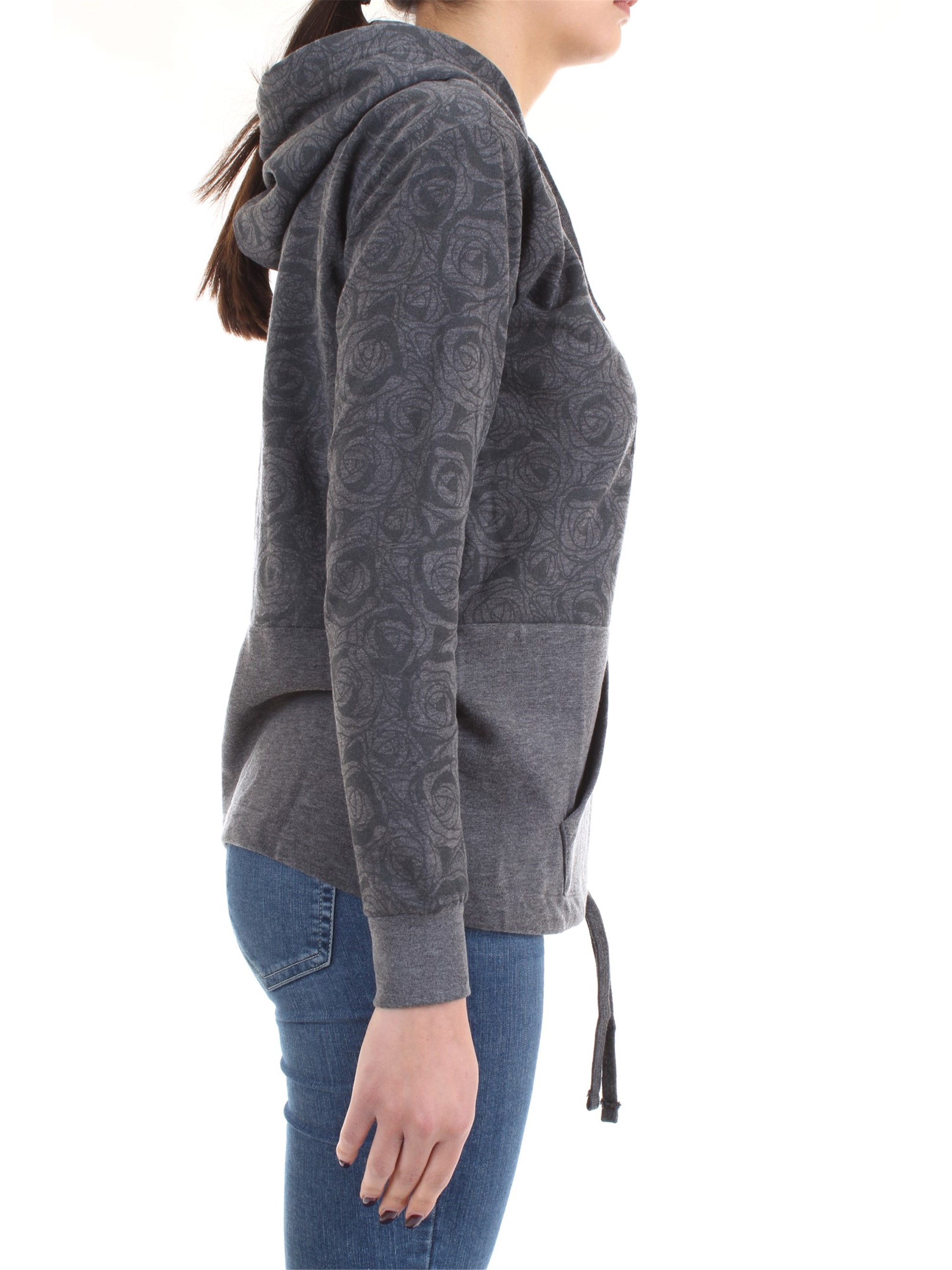 FREDDY F9WTRS5M Grey Clothing Woman Sweater FREDDY F9WTRS5M Grey Clothing Woman Sweater