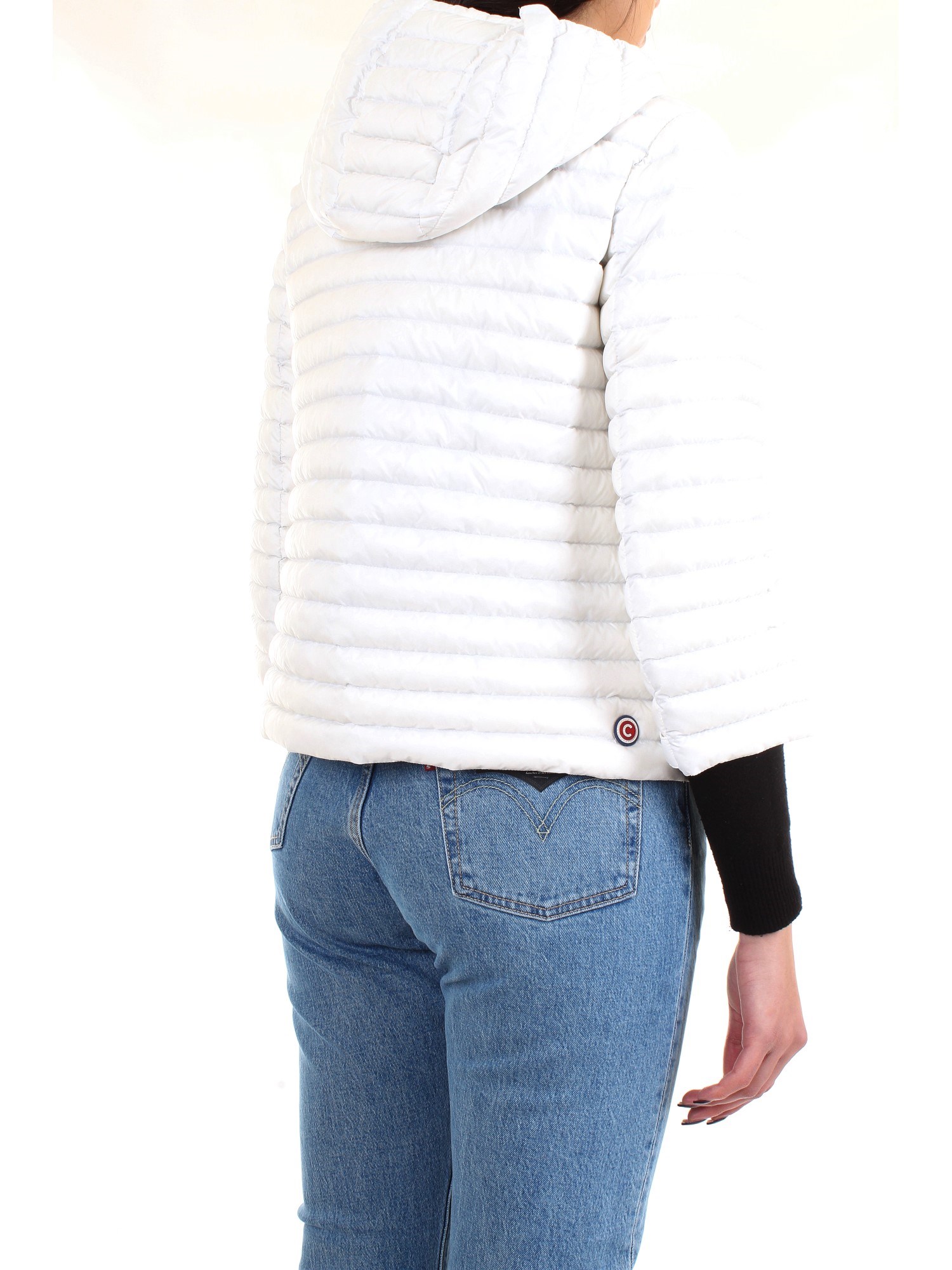 COLMAR ORIGINALS 2177Z White Clothing Woman Duvet COLMAR ORIGINALS 2177Z White Clothing Woman Duvet