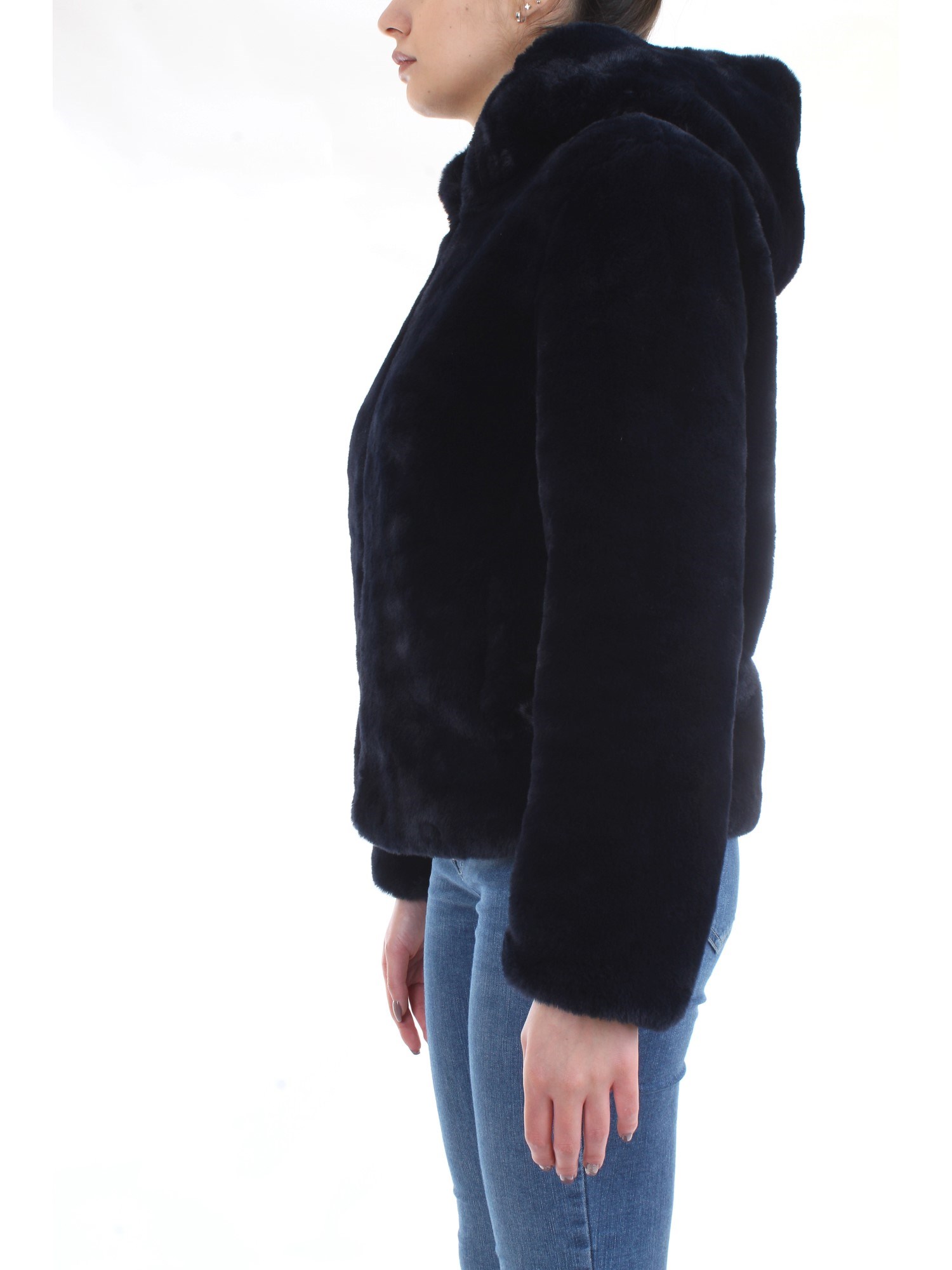 Meheran 18191 Blue Clothing Woman Jacket Meheran 18191 Blue Clothing Woman Jacket