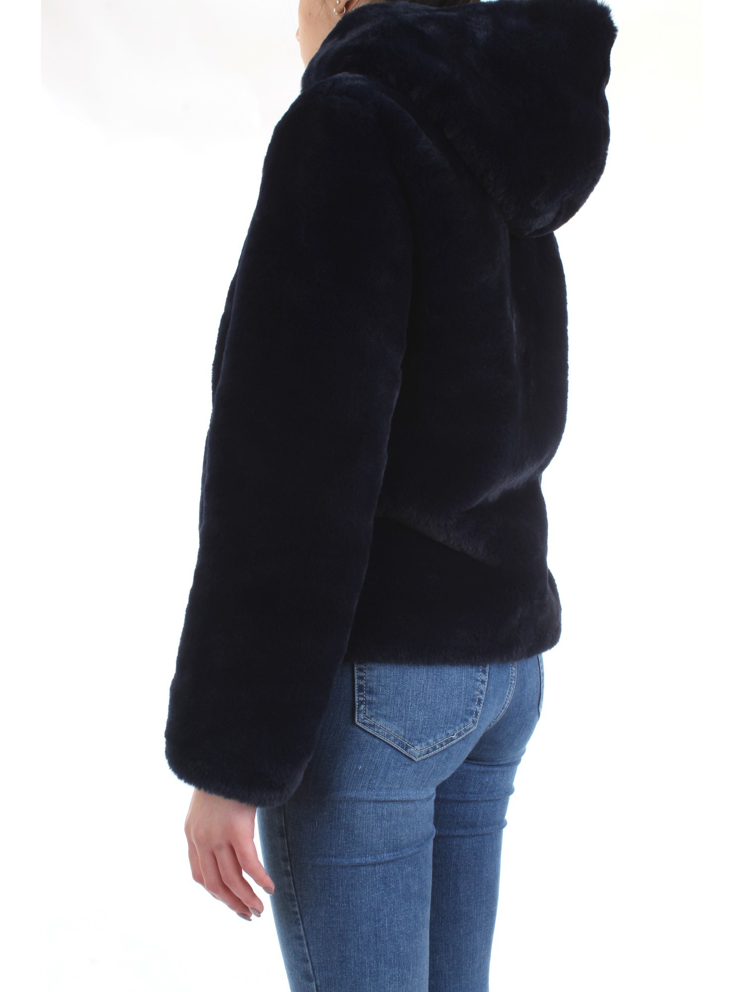 Meheran 18191 Blue Clothing Woman Jacket Meheran 18191 Blue Clothing Woman Jacket