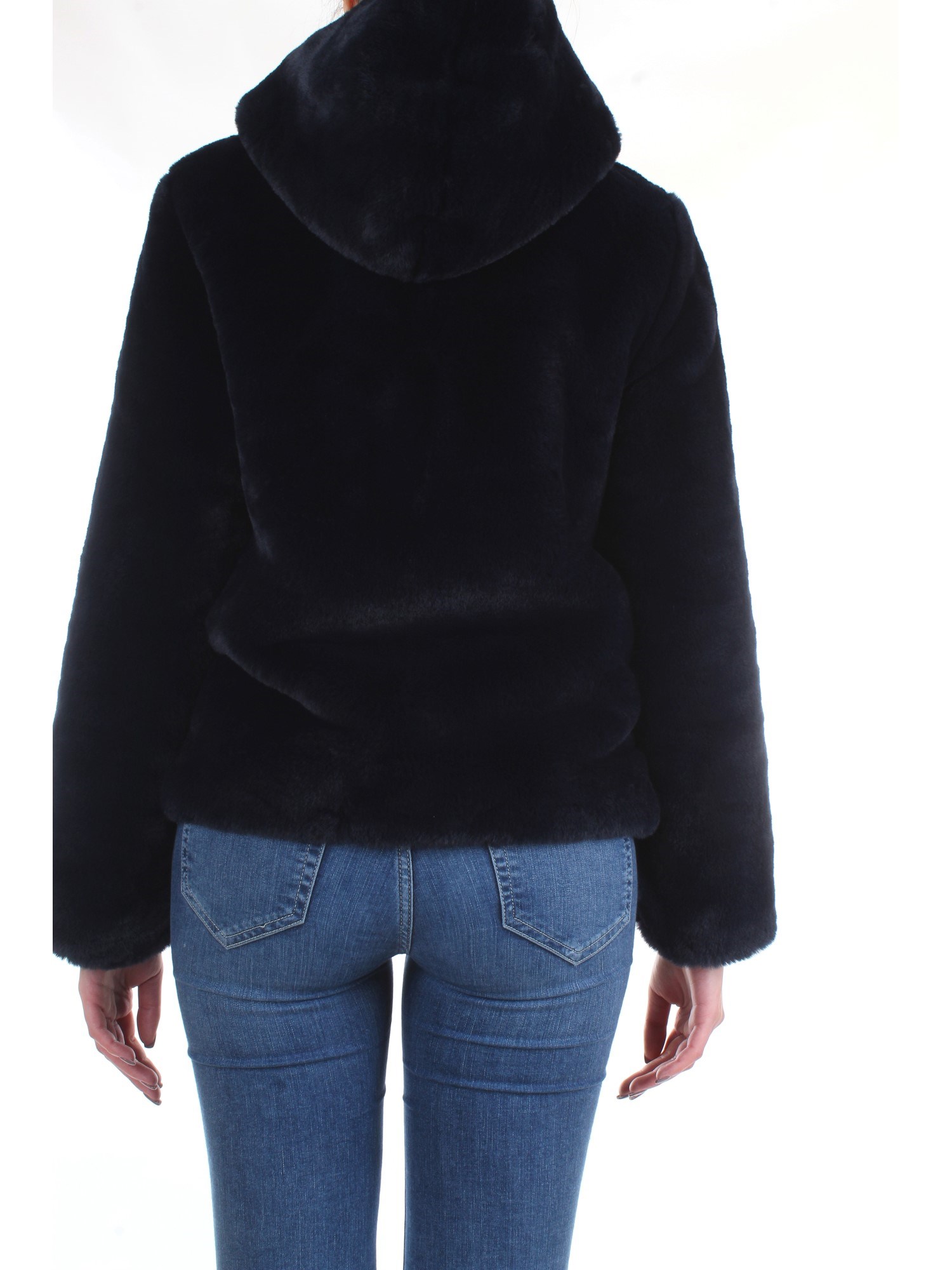 Meheran 18191 Blue Clothing Woman Jacket Meheran 18191 Blue Clothing Woman Jacket