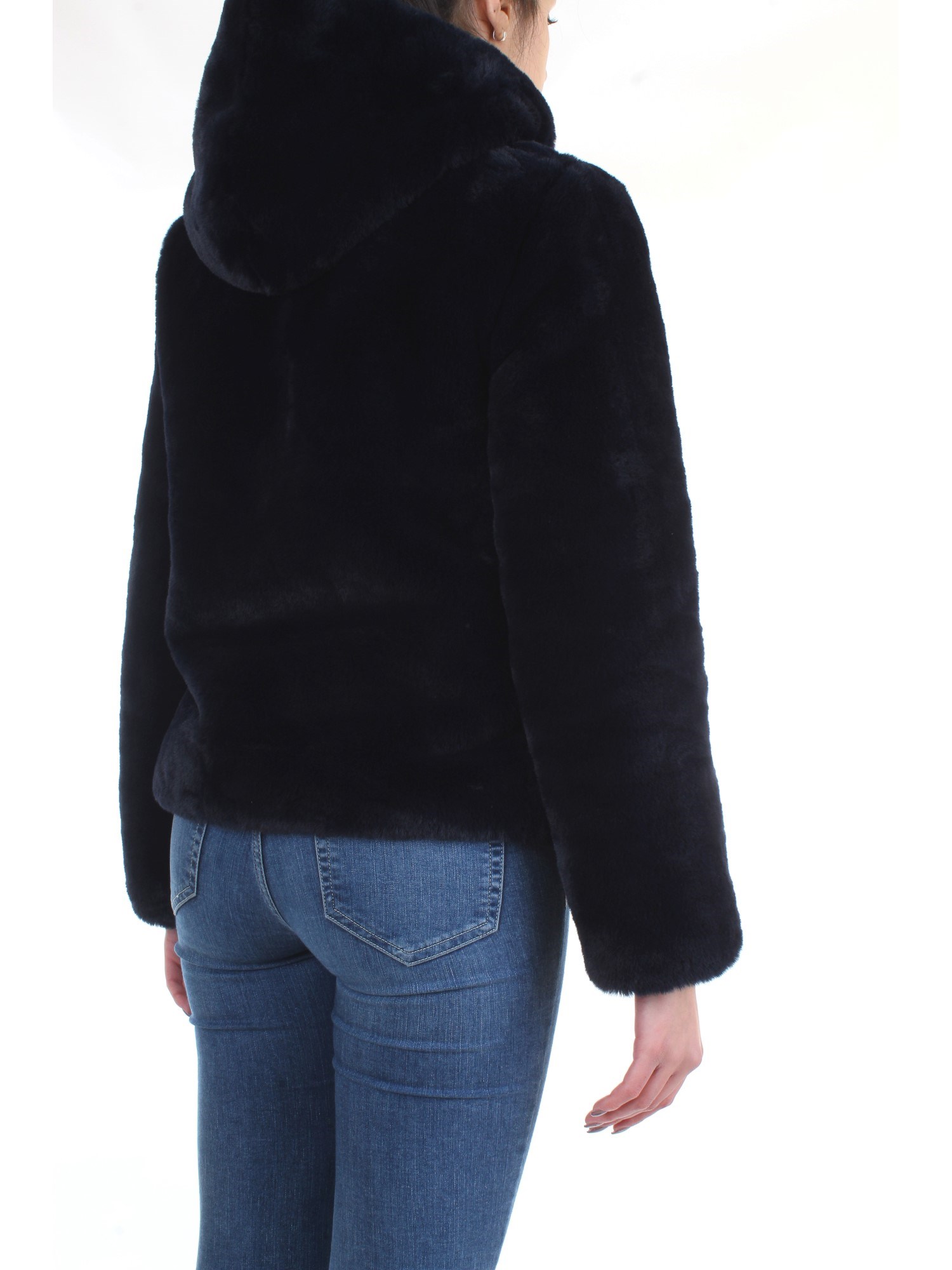 Meheran 18191 Blue Clothing Woman Jacket Meheran 18191 Blue Clothing Woman Jacket