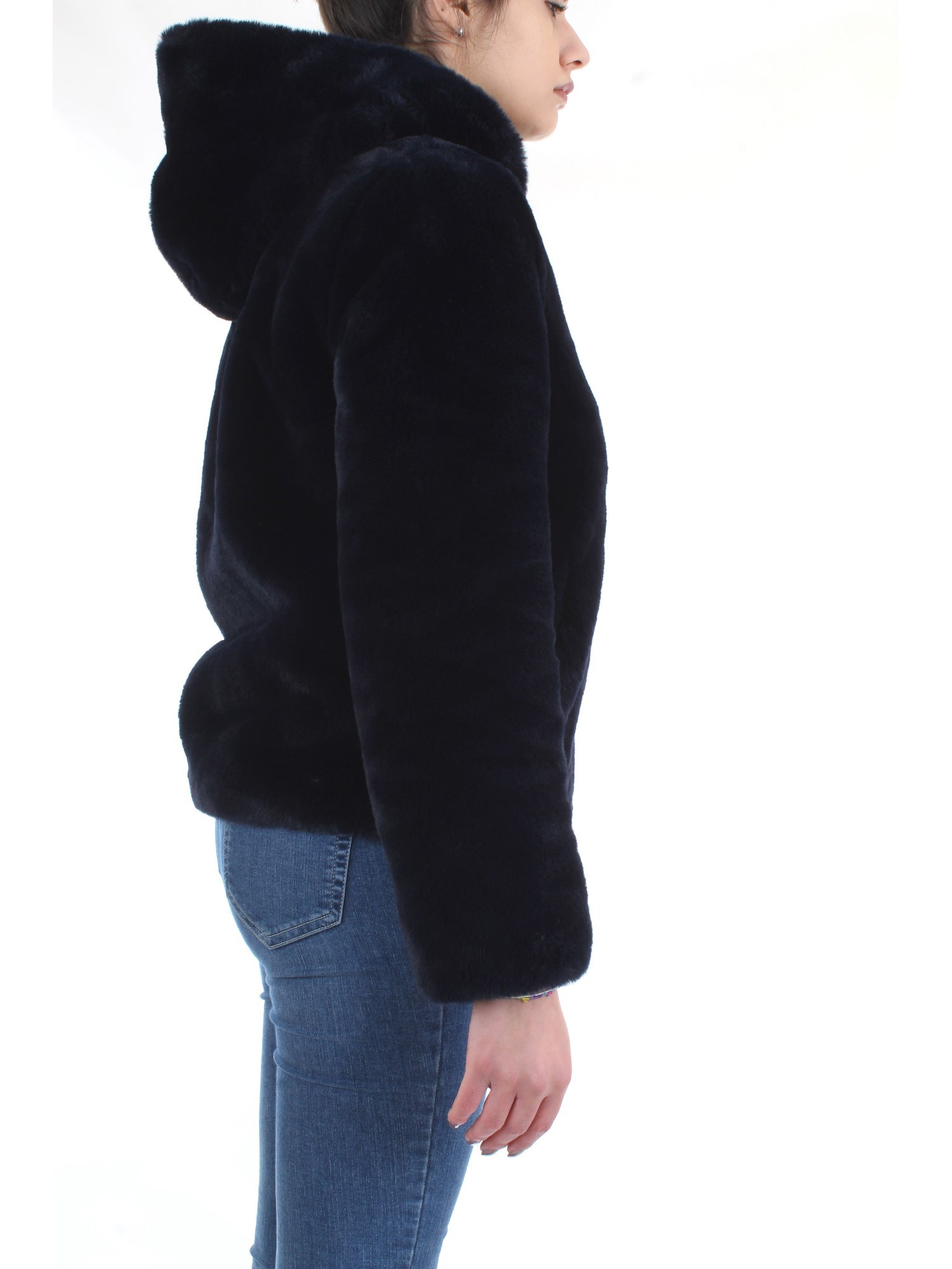 Meheran 18191 Blue Clothing Woman Jacket Meheran 18191 Blue Clothing Woman Jacket