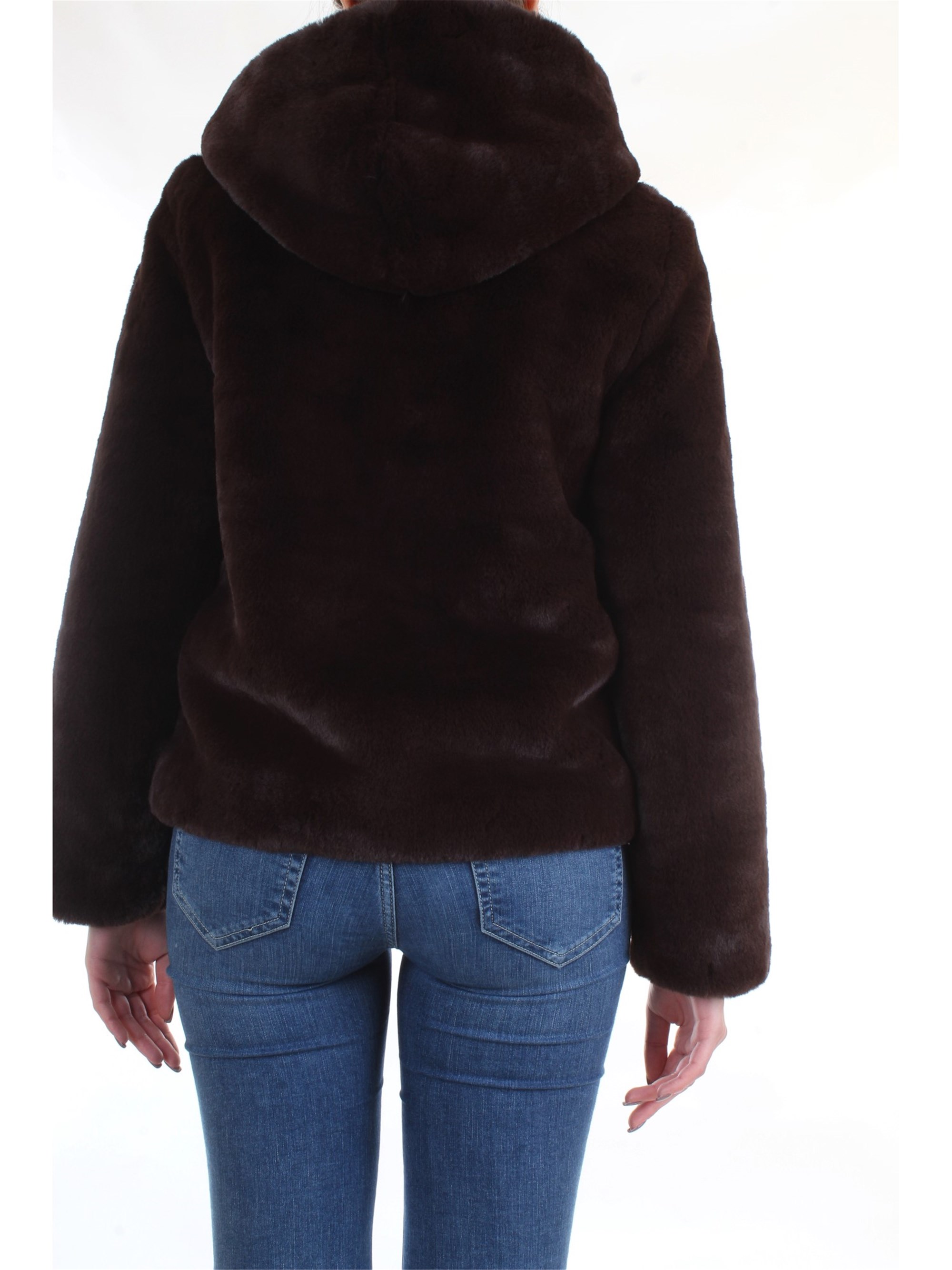 Meheran 18191 Brown Clothing Woman Jacket Meheran 18191 Brown Clothing Woman Jacket