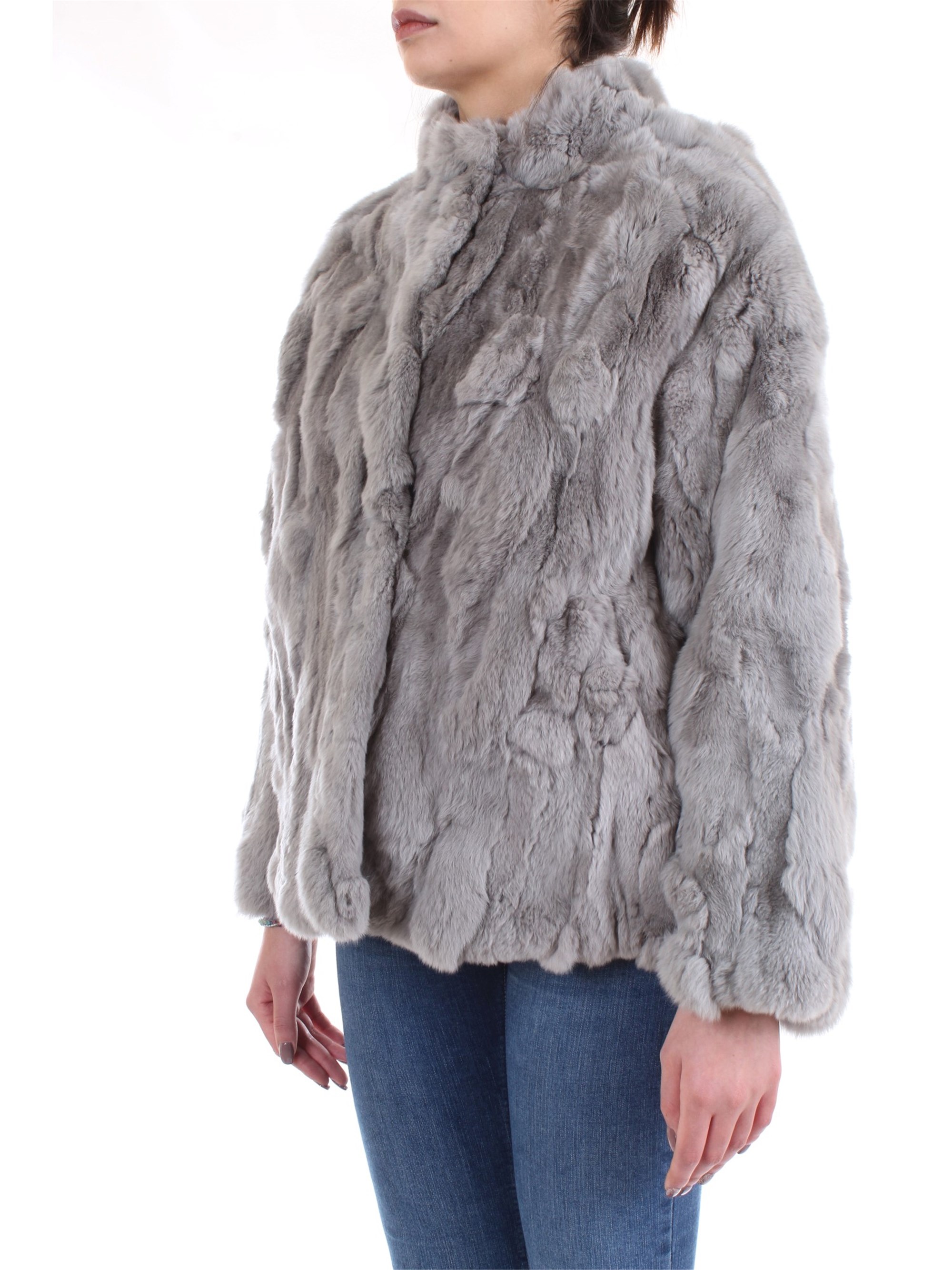 Meheran 17200 Grey Clothing Woman Jacket Meheran 17200 Grey Clothing Woman Jacket