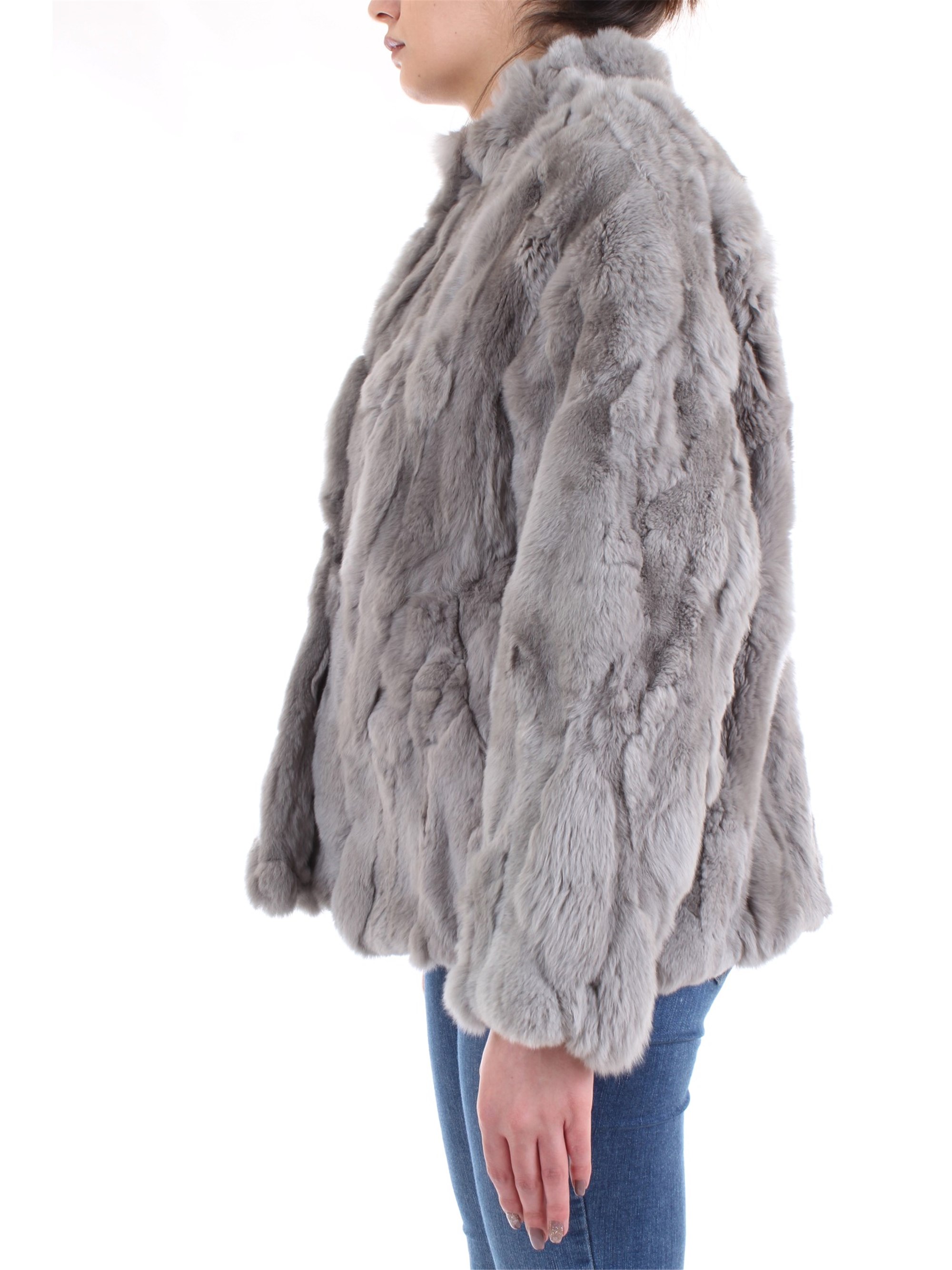Meheran 17200 Grey Clothing Woman Jacket Meheran 17200 Grey Clothing Woman Jacket