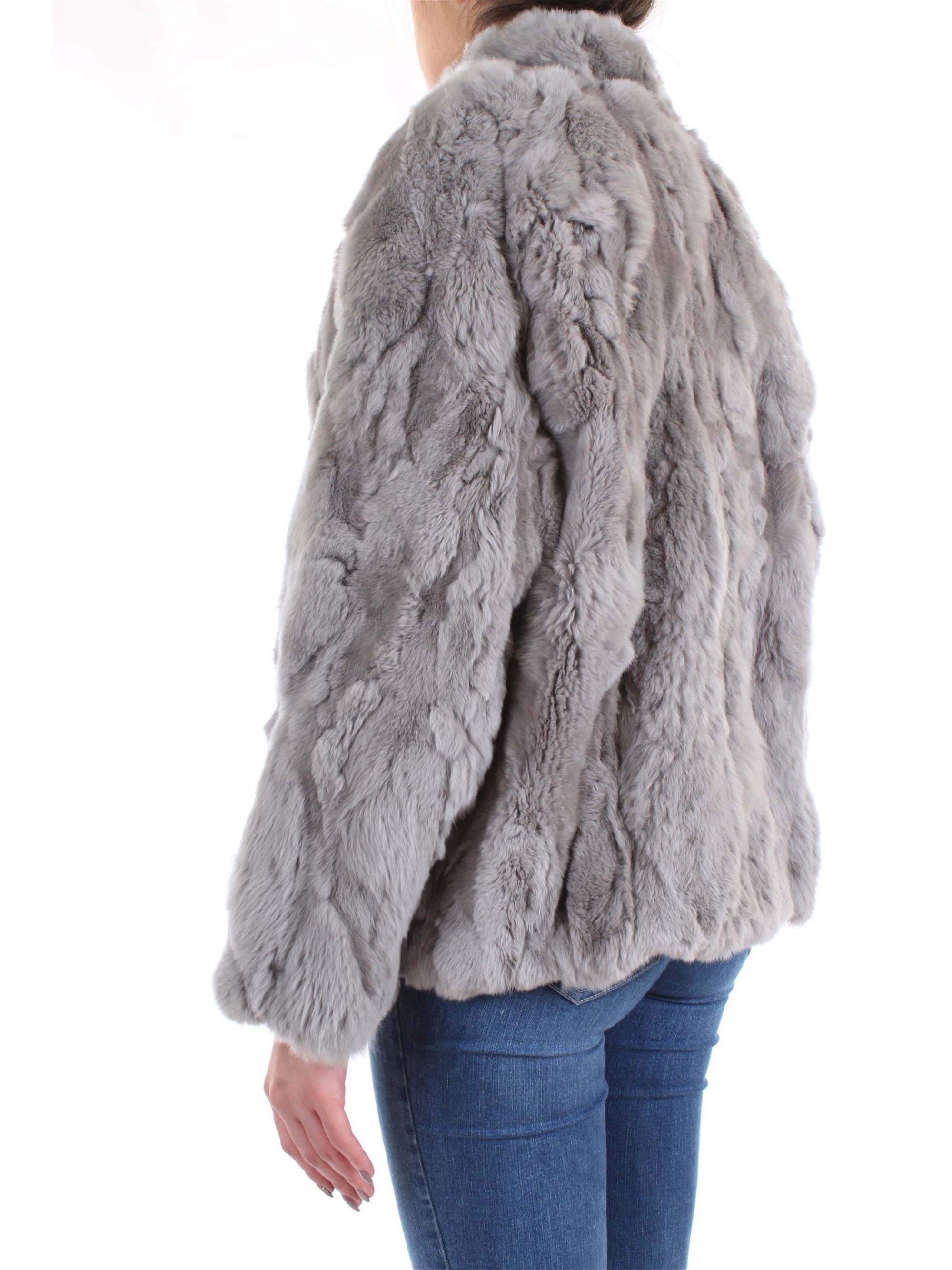 Meheran 17200 Grey Clothing Woman Jacket Meheran 17200 Grey Clothing Woman Jacket