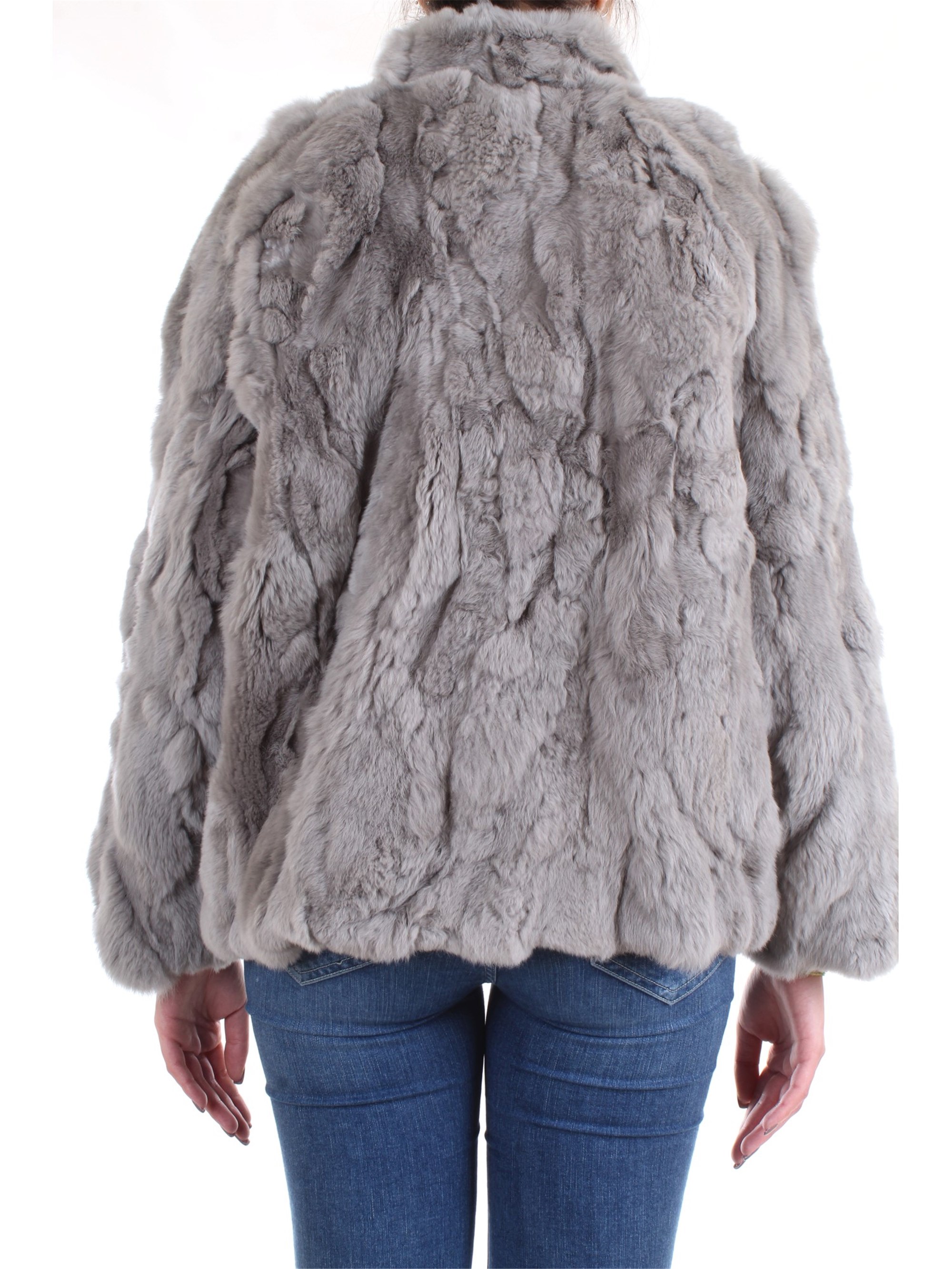 Meheran 17200 Grey Clothing Woman Jacket Meheran 17200 Grey Clothing Woman Jacket