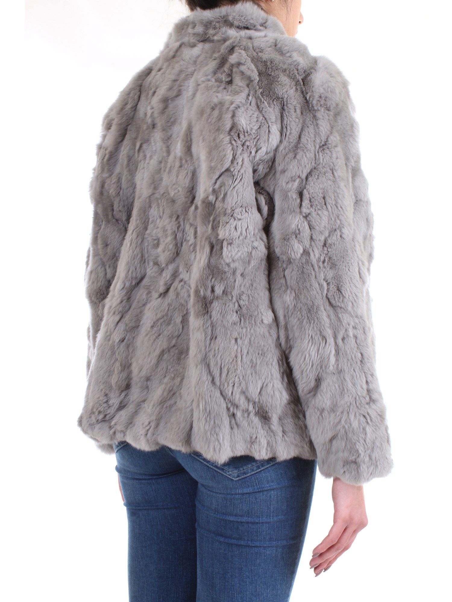 Meheran 17200 Grey Clothing Woman Jacket Meheran 17200 Grey Clothing Woman Jacket