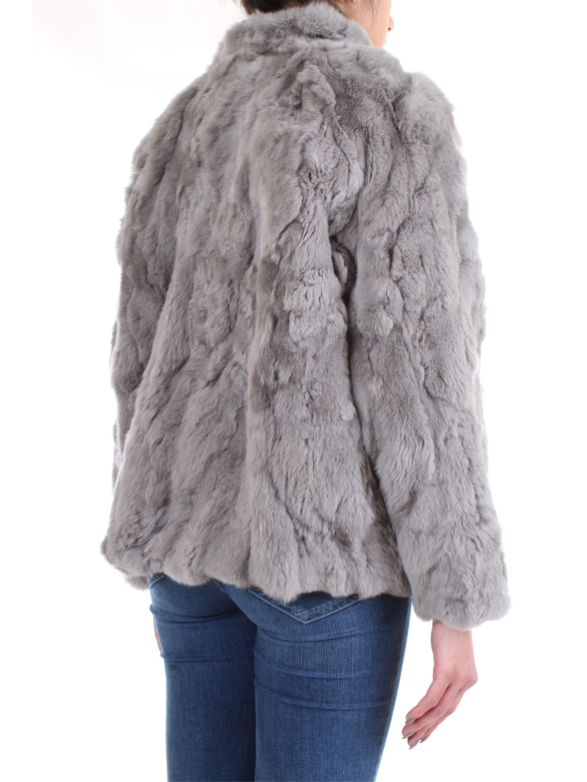 Meheran 17200 Grey Clothing Woman Jacket Meheran 17200 Grey Clothing Woman Jacket