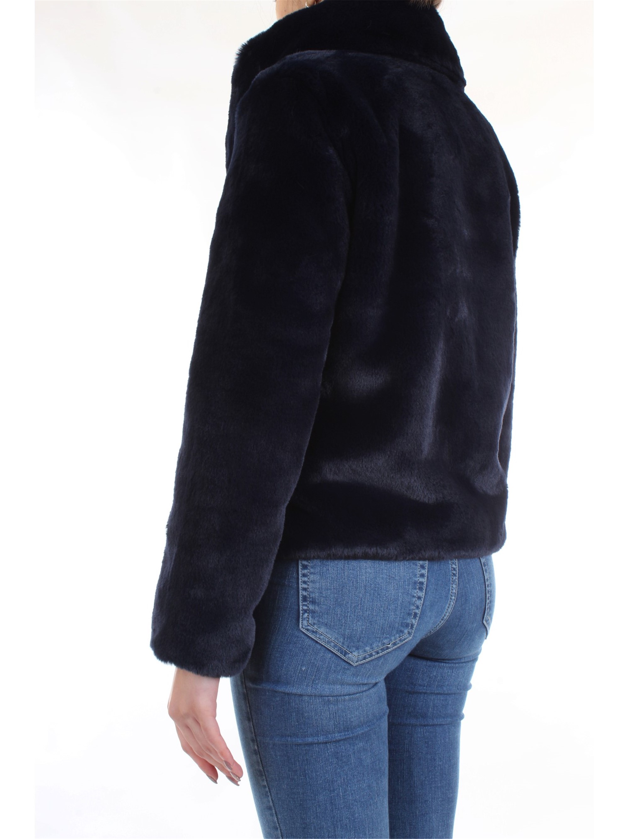 Meheran 18183 Blue Clothing Woman Jacket Meheran 18183 Blue Clothing Woman Jacket