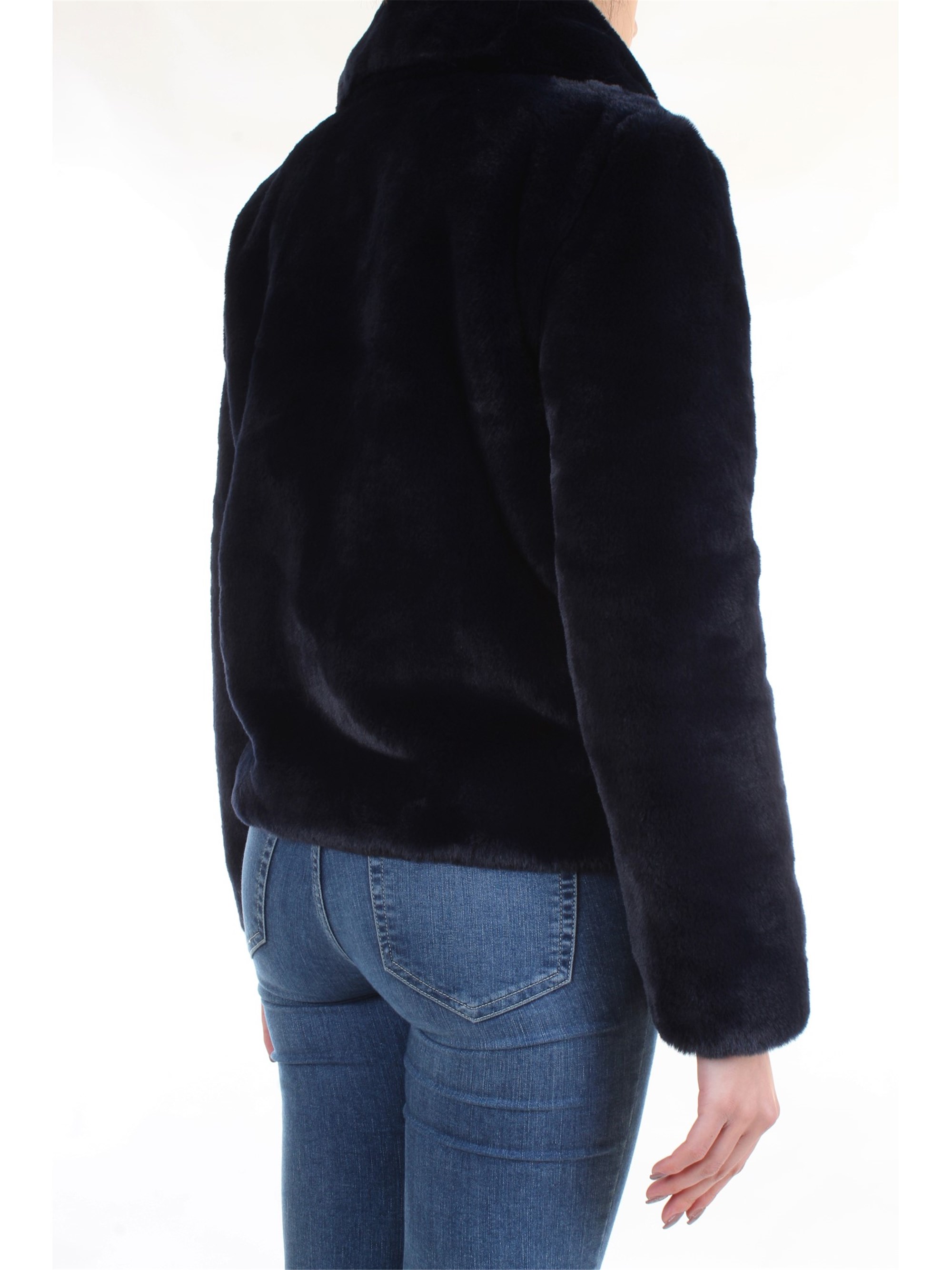 Meheran 18183 Blue Clothing Woman Jacket Meheran 18183 Blue Clothing Woman Jacket