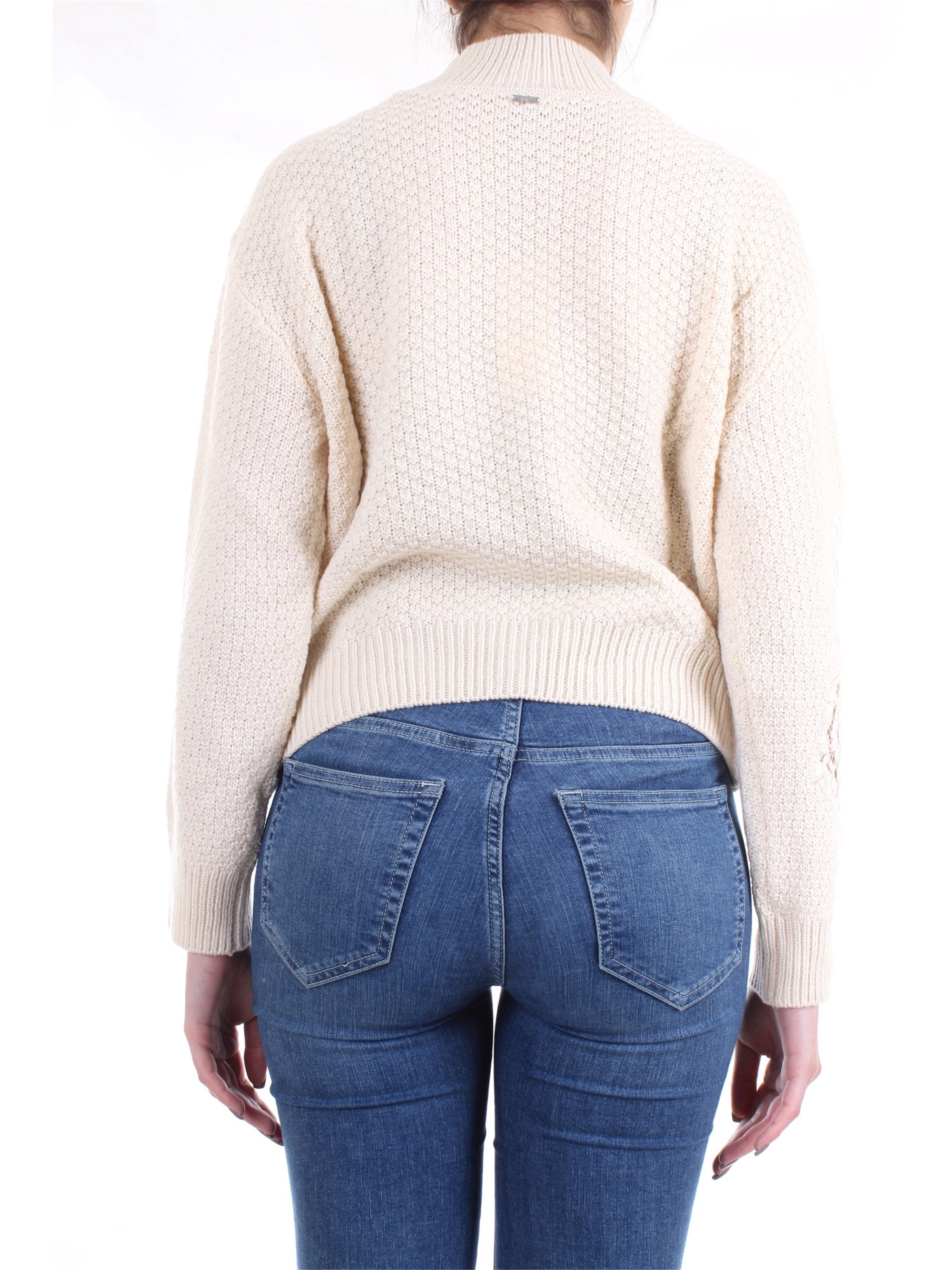 LE COEUR TWINSET 192ST3050 Milk Clothing Woman Sweater LE COEUR TWINSET 192ST3050 Milk Clothing Woman Sweater