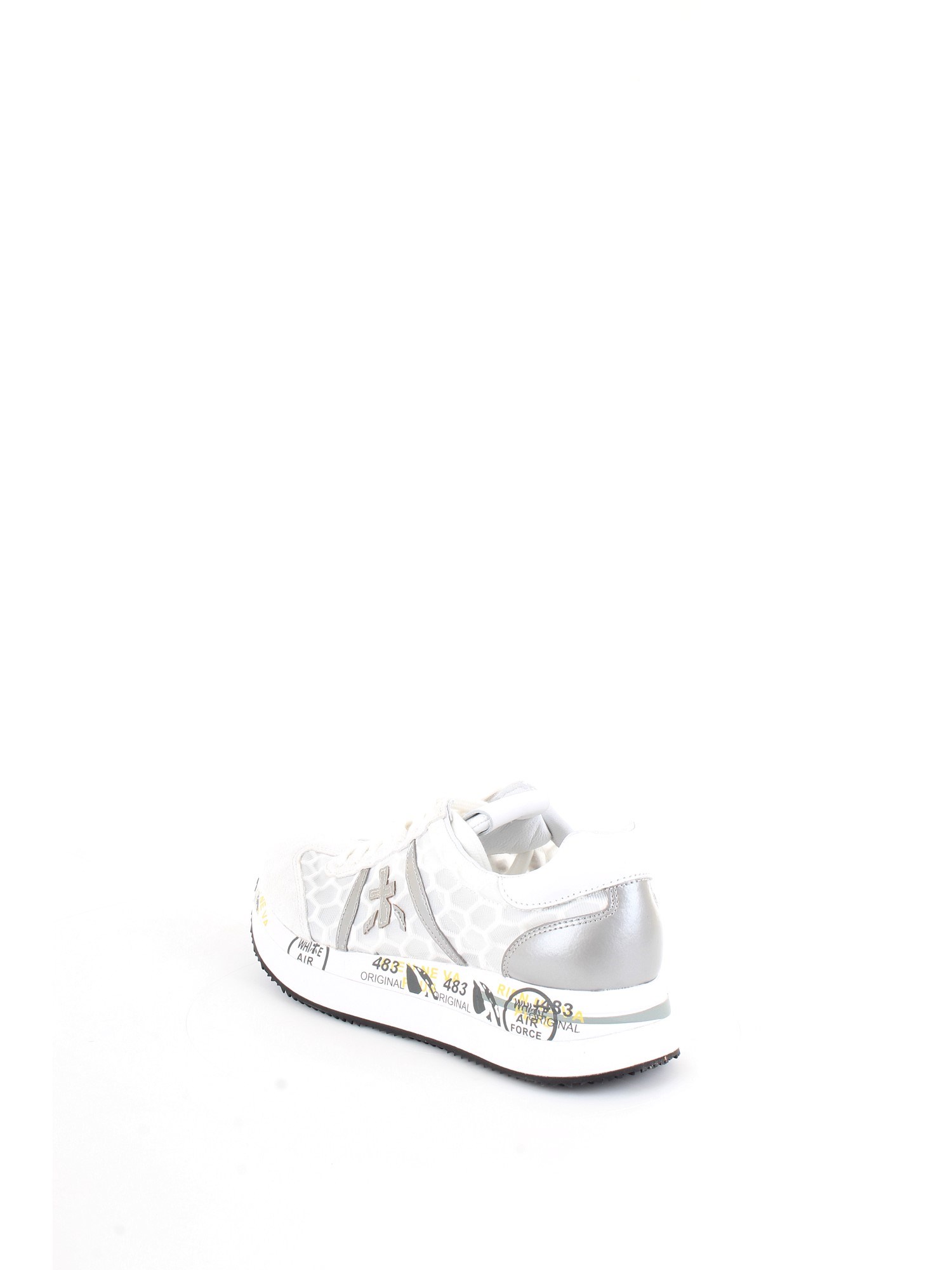 PREMIATA CONNY 4618 White Shoes Woman Sneakers PREMIATA CONNY 4618 White Shoes Woman Sneakers