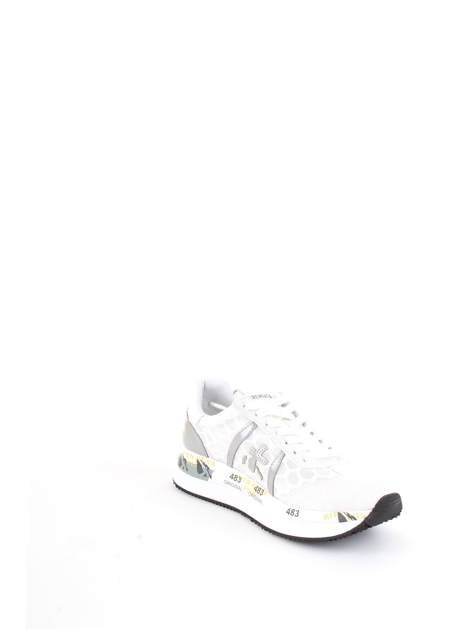 PREMIATA CONNY 4618 White Shoes Woman Sneakers PREMIATA CONNY 4618 White Shoes Woman Sneakers