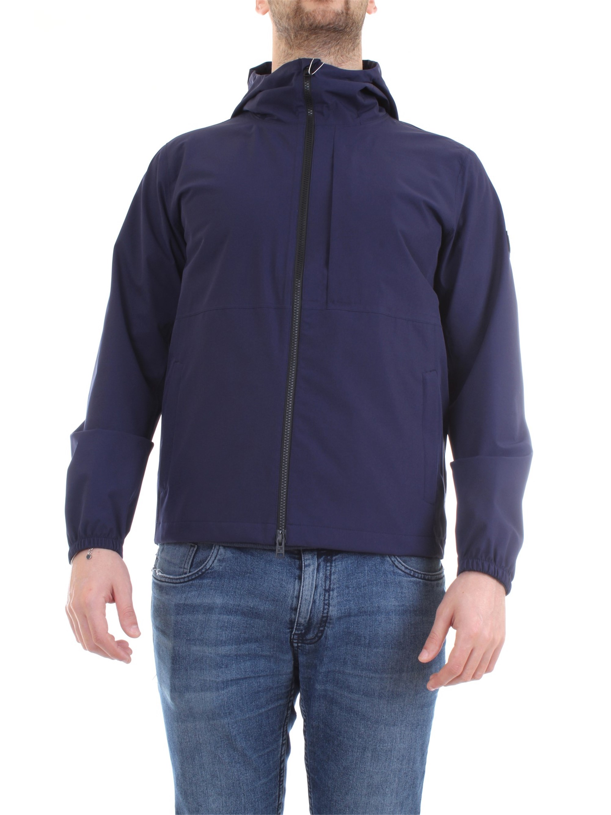 WOOLRICH CFWOOU0203MRUT2062 Blue Clothing Man Jacket WOOLRICH CFWOOU0203MRUT2062 Blue Clothing Man Jacket