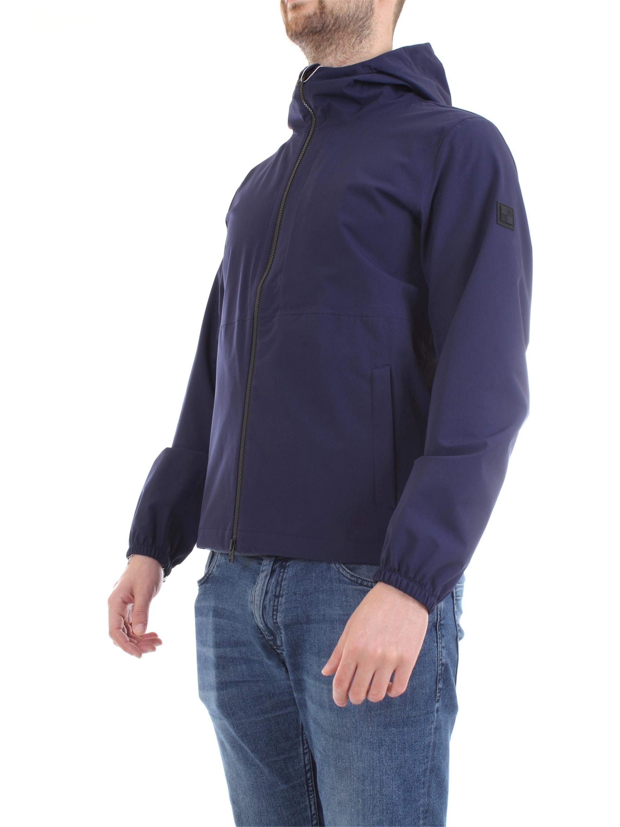 WOOLRICH CFWOOU0203MRUT2062 Blue Clothing Man Jacket WOOLRICH CFWOOU0203MRUT2062 Blue Clothing Man Jacket