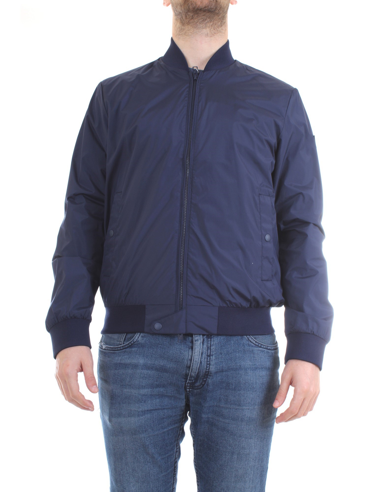 WOOLRICH CFWOOU0231MRUT2064 Blue Clothing Man Jacket WOOLRICH CFWOOU0231MRUT2064 Blue Clothing Man Jacket