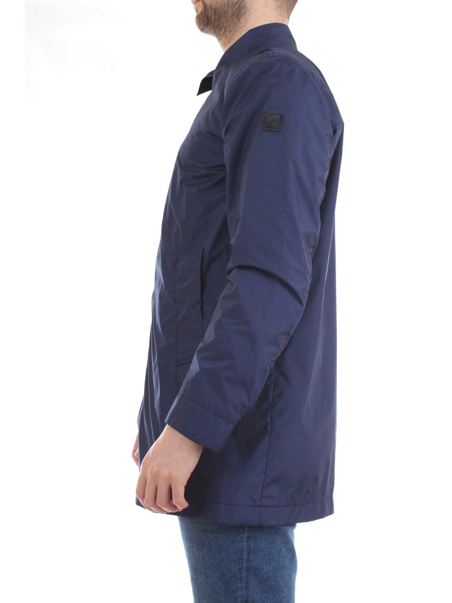 WOOLRICH CFWOOU0222MRUT2064 Blue Clothing Man Jacket WOOLRICH CFWOOU0222MRUT2064 Blue Clothing Man Jacket
