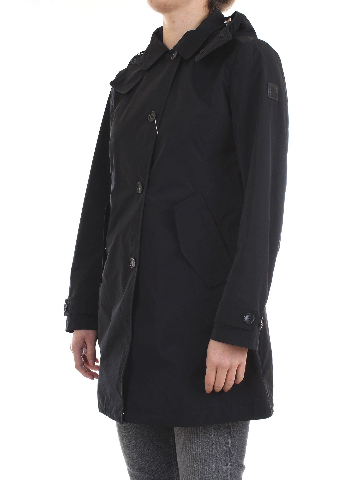 WOOLRICH CFWWOU017FRUT0573 Black Clothing Woman Jacket WOOLRICH CFWWOU017FRUT0573 Black Clothing Woman Jacket