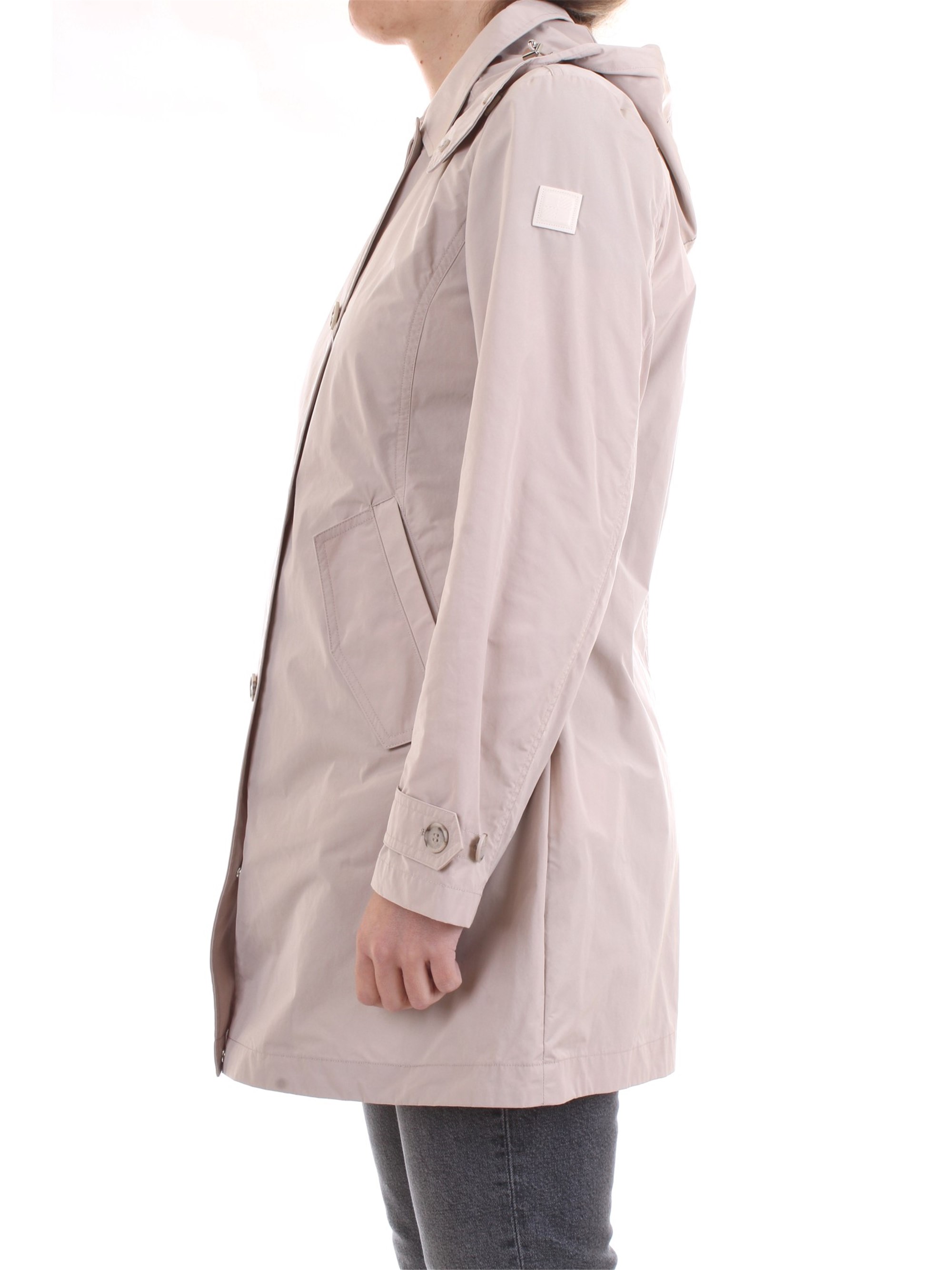 WOOLRICH CFWWOU017FRUT0573 Sand Clothing Woman Jacket WOOLRICH CFWWOU017FRUT0573 Sand Clothing Woman Jacket