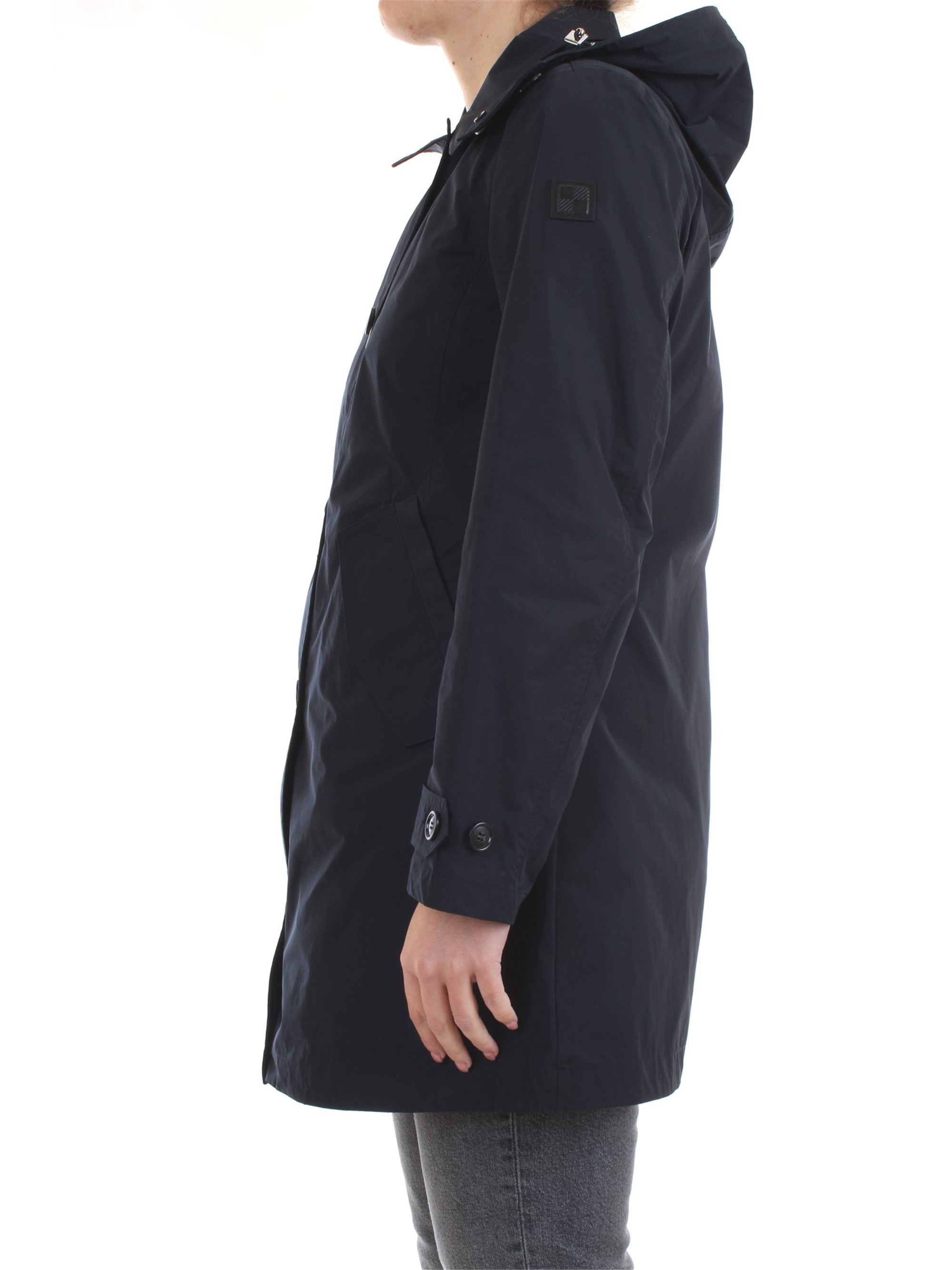 WOOLRICH CFWWOU017FRUT0573 Blue Clothing Woman Jacket WOOLRICH CFWWOU017FRUT0573 Blue Clothing Woman Jacket