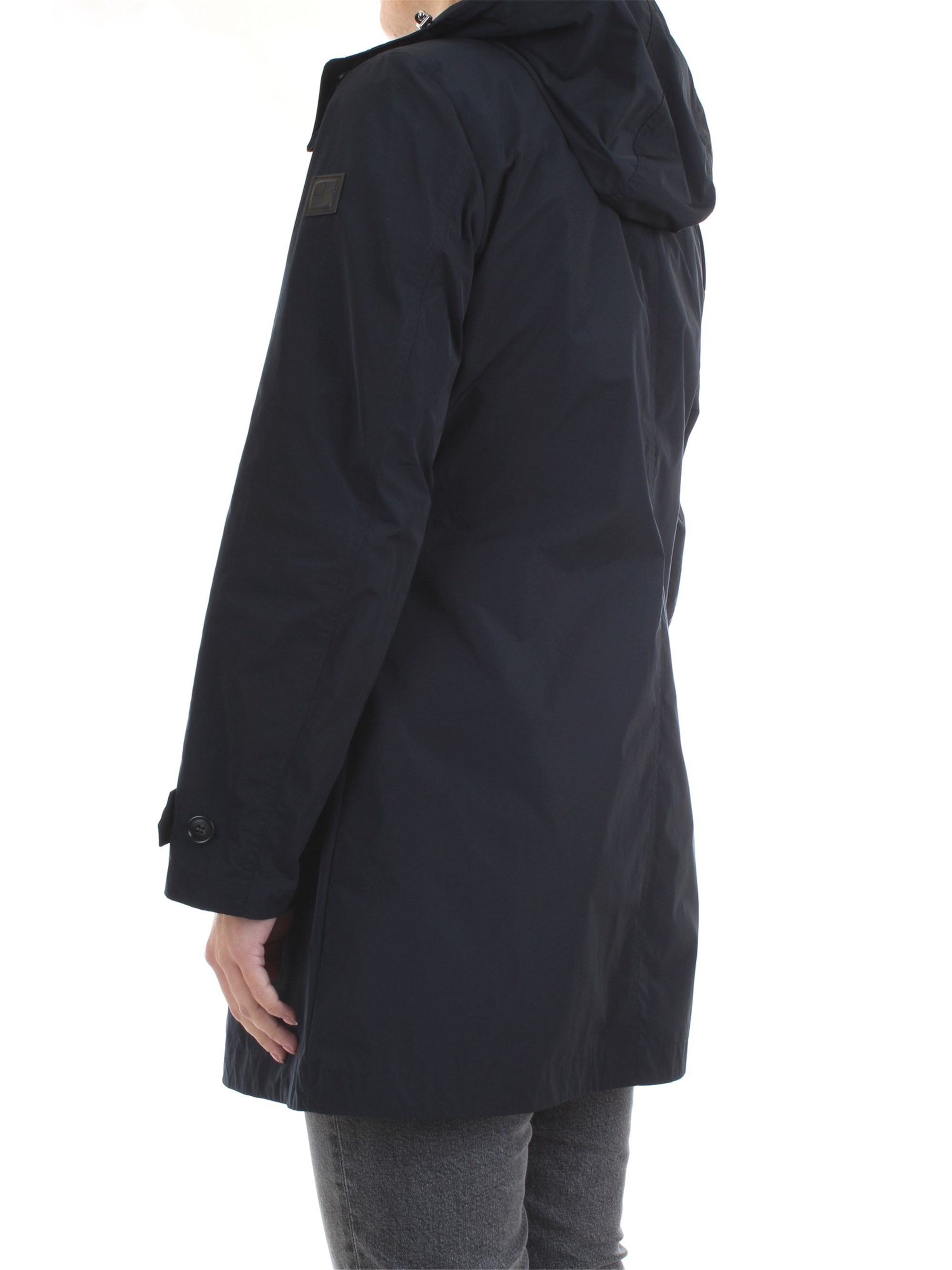 WOOLRICH CFWWOU017FRUT0573 Blue Clothing Woman Jacket WOOLRICH CFWWOU017FRUT0573 Blue Clothing Woman Jacket