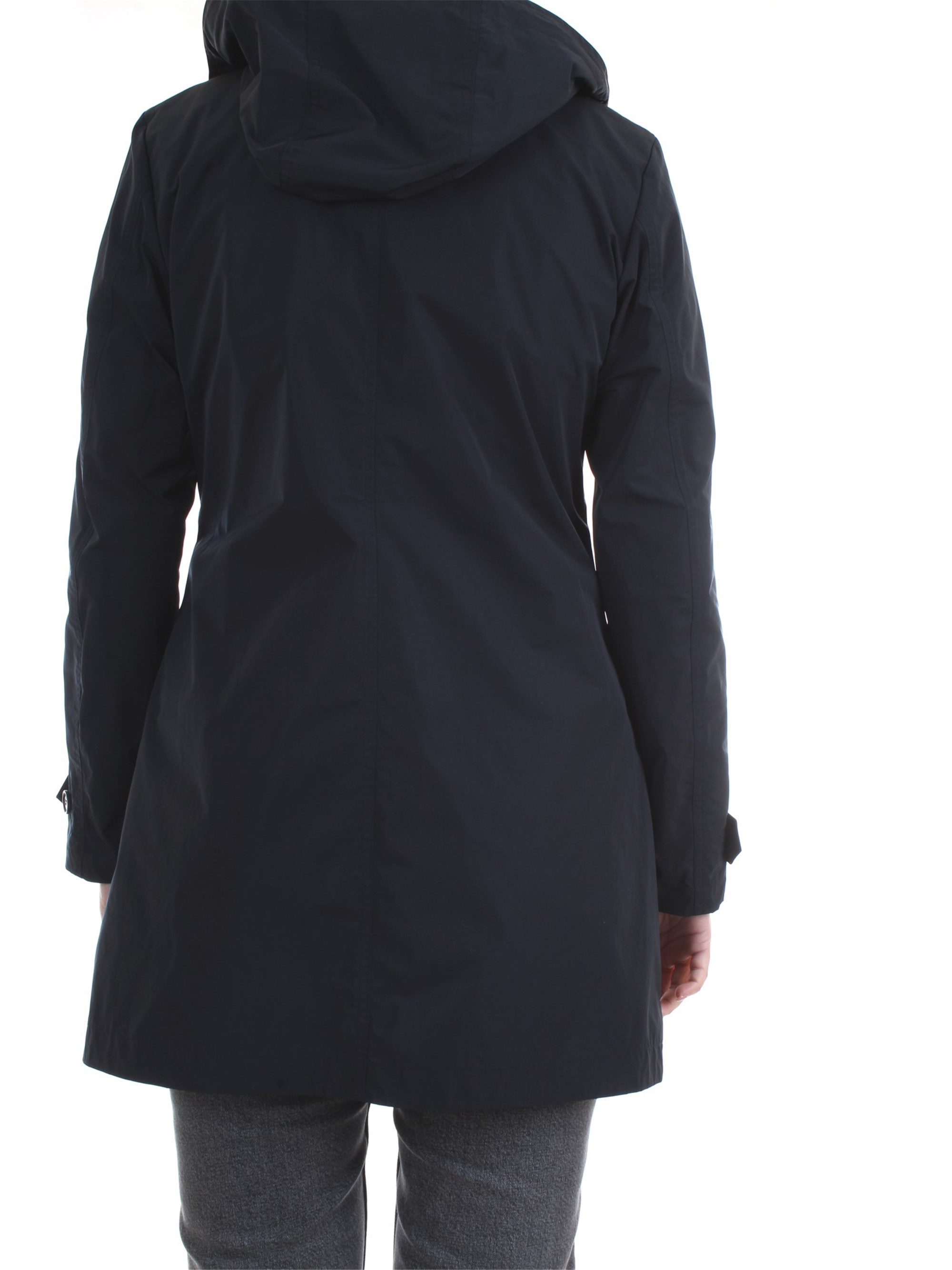 WOOLRICH CFWWOU017FRUT0573 Blue Clothing Woman Jacket WOOLRICH CFWWOU017FRUT0573 Blue Clothing Woman Jacket