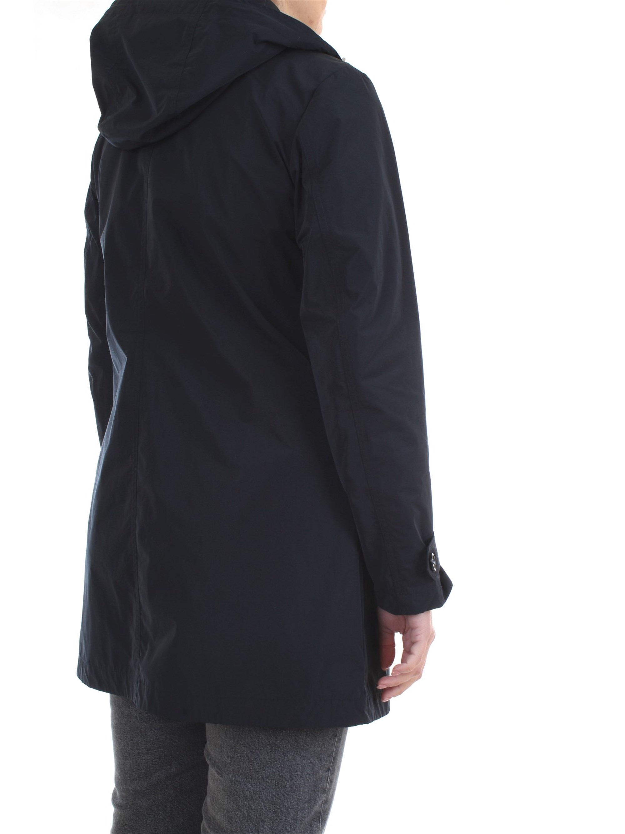 WOOLRICH CFWWOU017FRUT0573 Blue Clothing Woman Jacket WOOLRICH CFWWOU017FRUT0573 Blue Clothing Woman Jacket