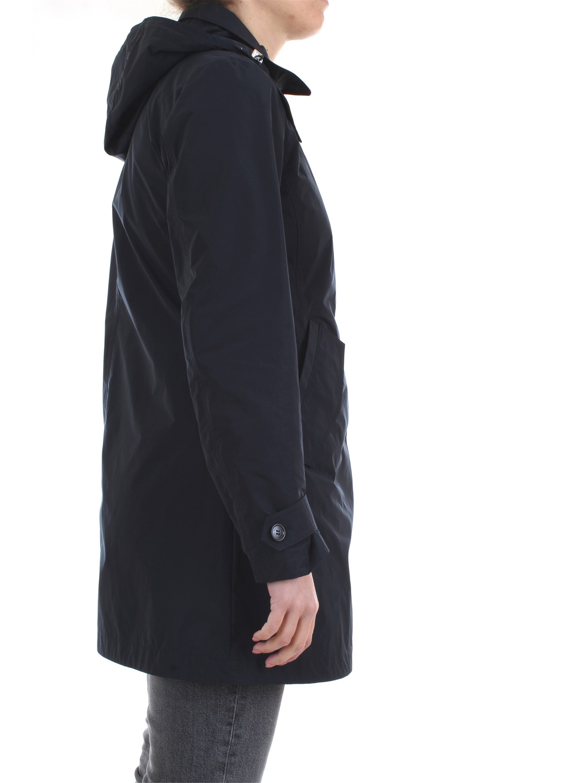 WOOLRICH CFWWOU017FRUT0573 Blue Clothing Woman Jacket WOOLRICH CFWWOU017FRUT0573 Blue Clothing Woman Jacket