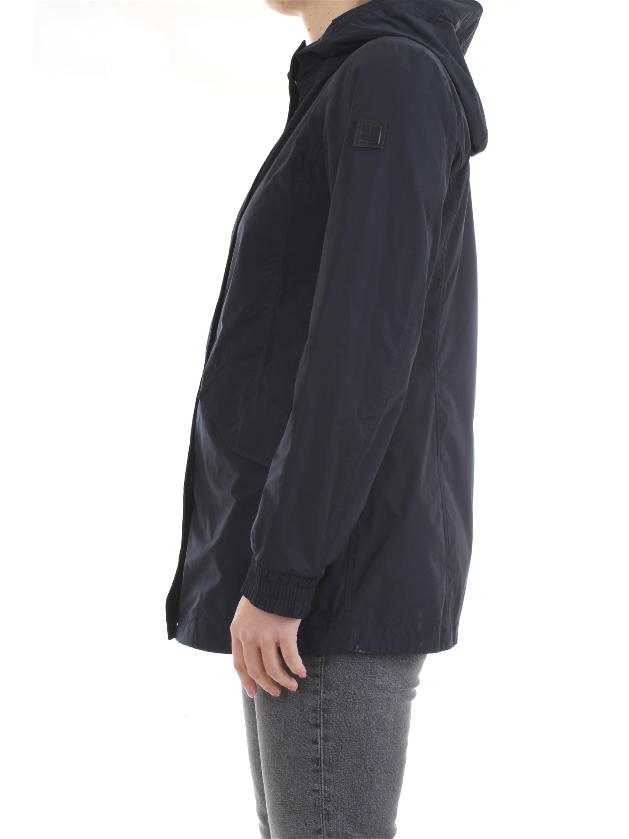 WOOLRICH CFWWOU0216FRUT0573 Blue Clothing Woman Jacket WOOLRICH CFWWOU0216FRUT0573 Blue Clothing Woman Jacket