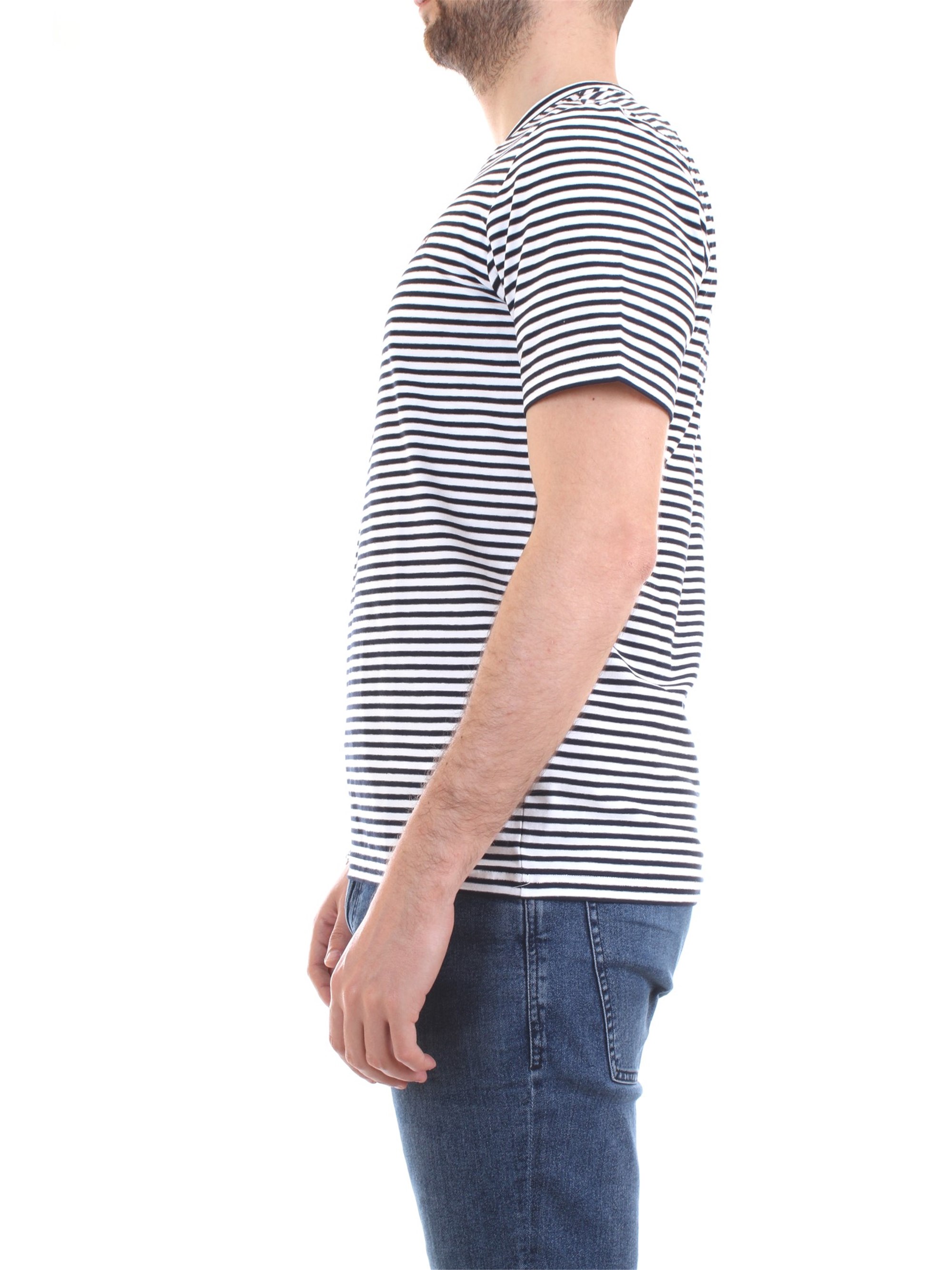 WOOLRICH CFWOTE0032MRUT2139 Blue Clothing Man T-Shirt/Polo WOOLRICH CFWOTE0032MRUT2139 Blue Clothing Man T-Shirt/Polo