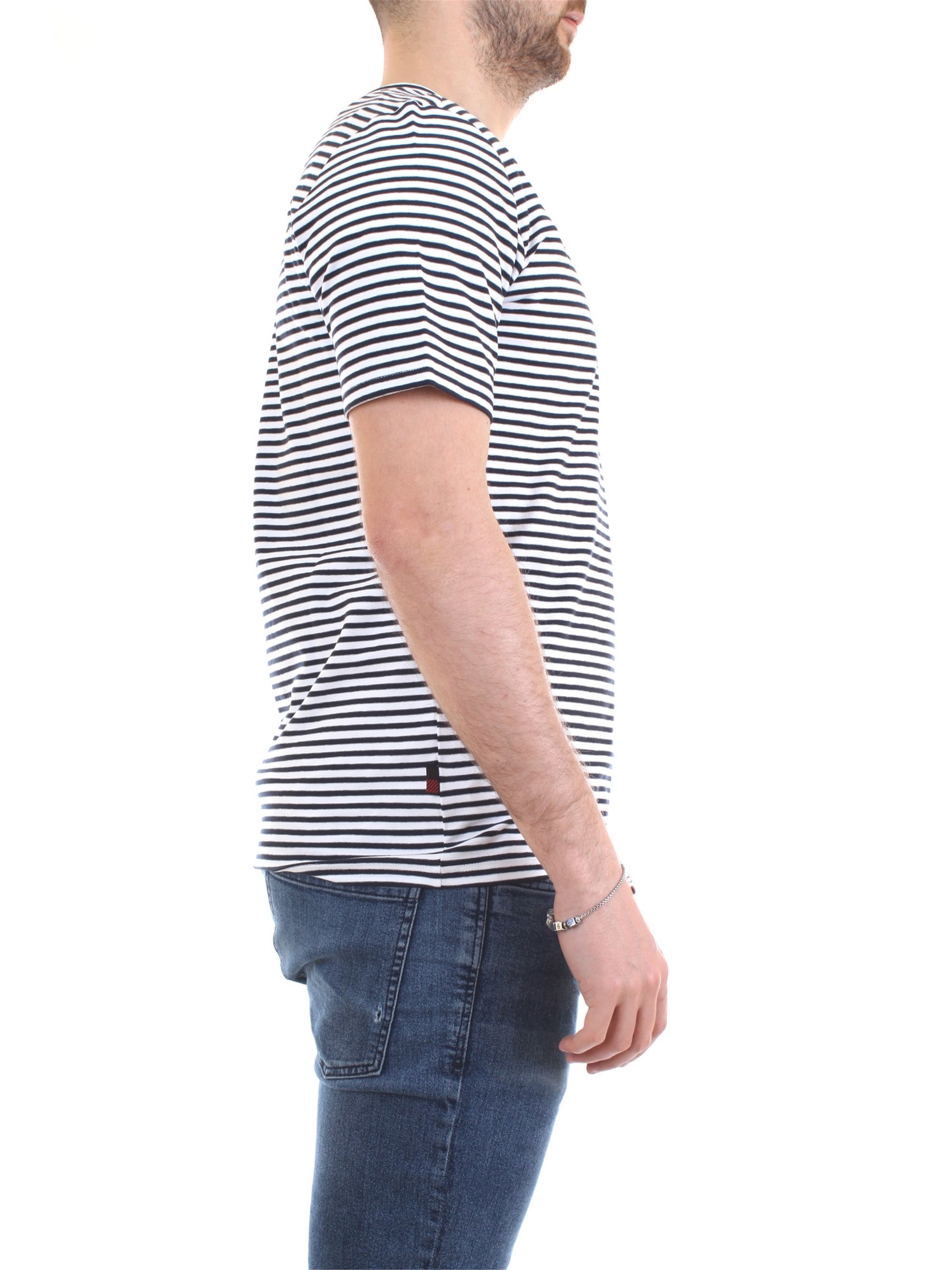 WOOLRICH CFWOTE0032MRUT2139 Blue Clothing Man T-Shirt/Polo WOOLRICH CFWOTE0032MRUT2139 Blue Clothing Man T-Shirt/Polo
