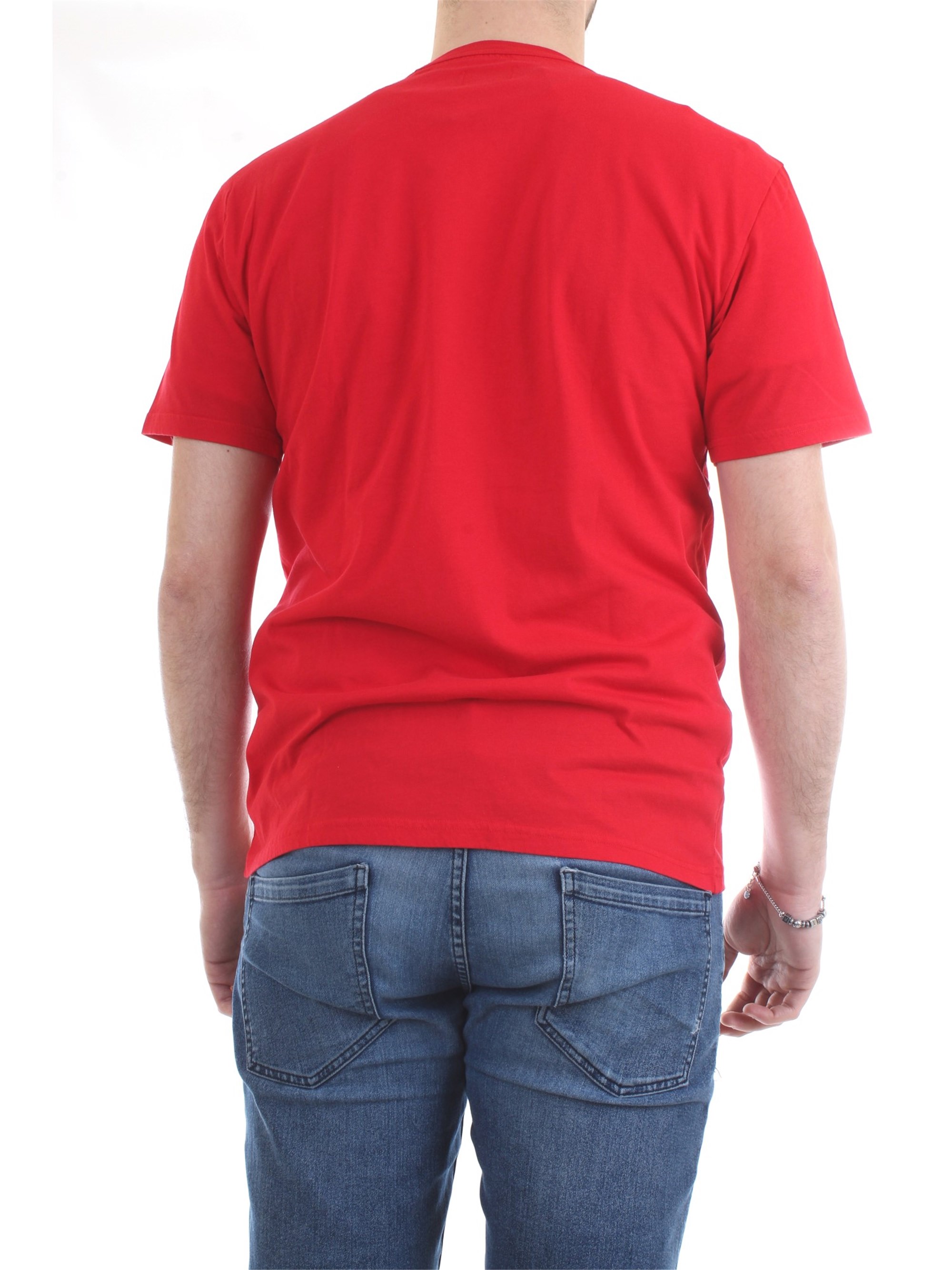 WOOLRICH CFWOTE0038MRUT1486 Red Clothing Man T-Shirt/Polo WOOLRICH CFWOTE0038MRUT1486 Red Clothing Man T-Shirt/Polo