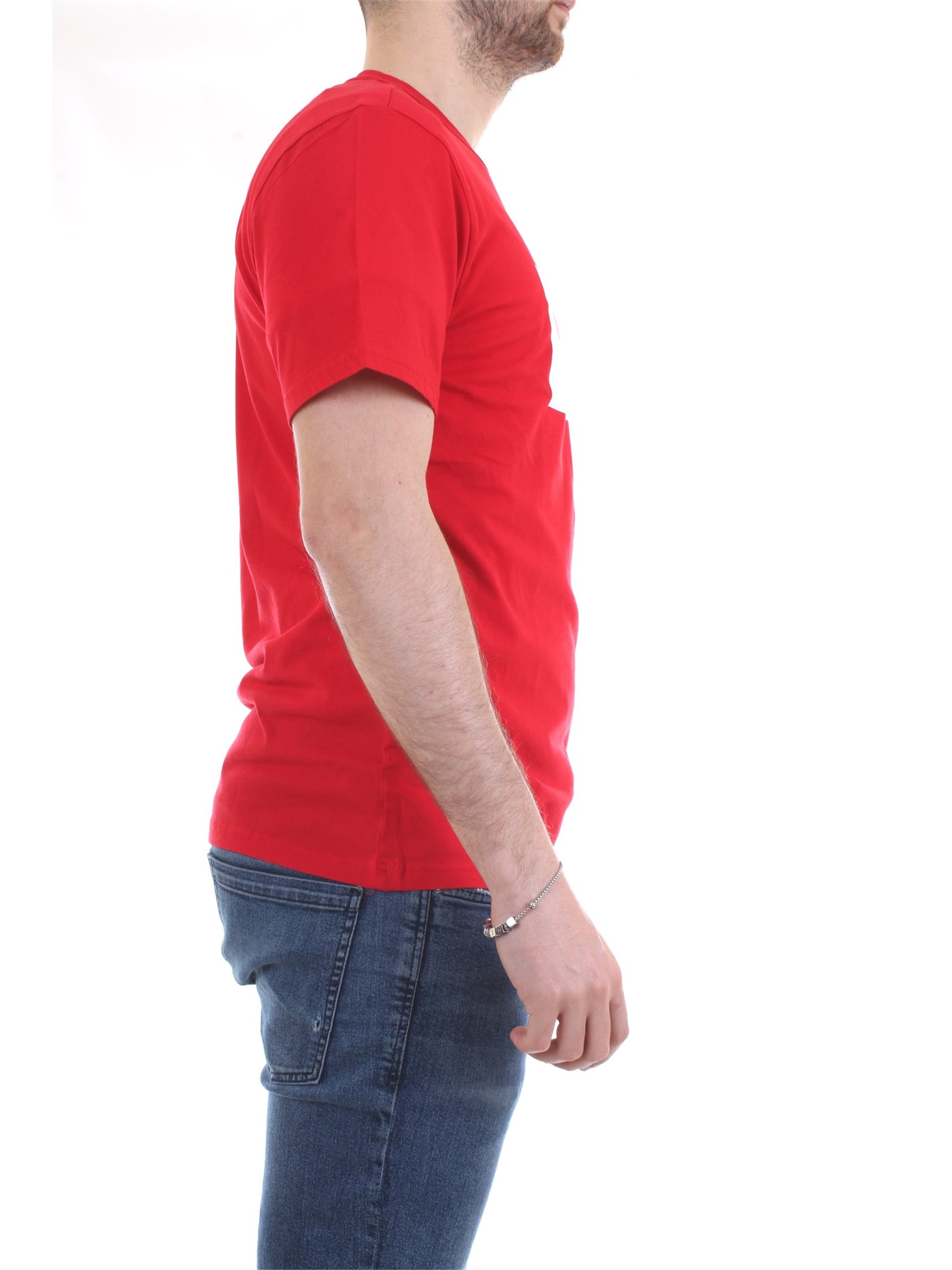 WOOLRICH CFWOTE0038MRUT1486 Red Clothing Man T-Shirt/Polo WOOLRICH CFWOTE0038MRUT1486 Red Clothing Man T-Shirt/Polo