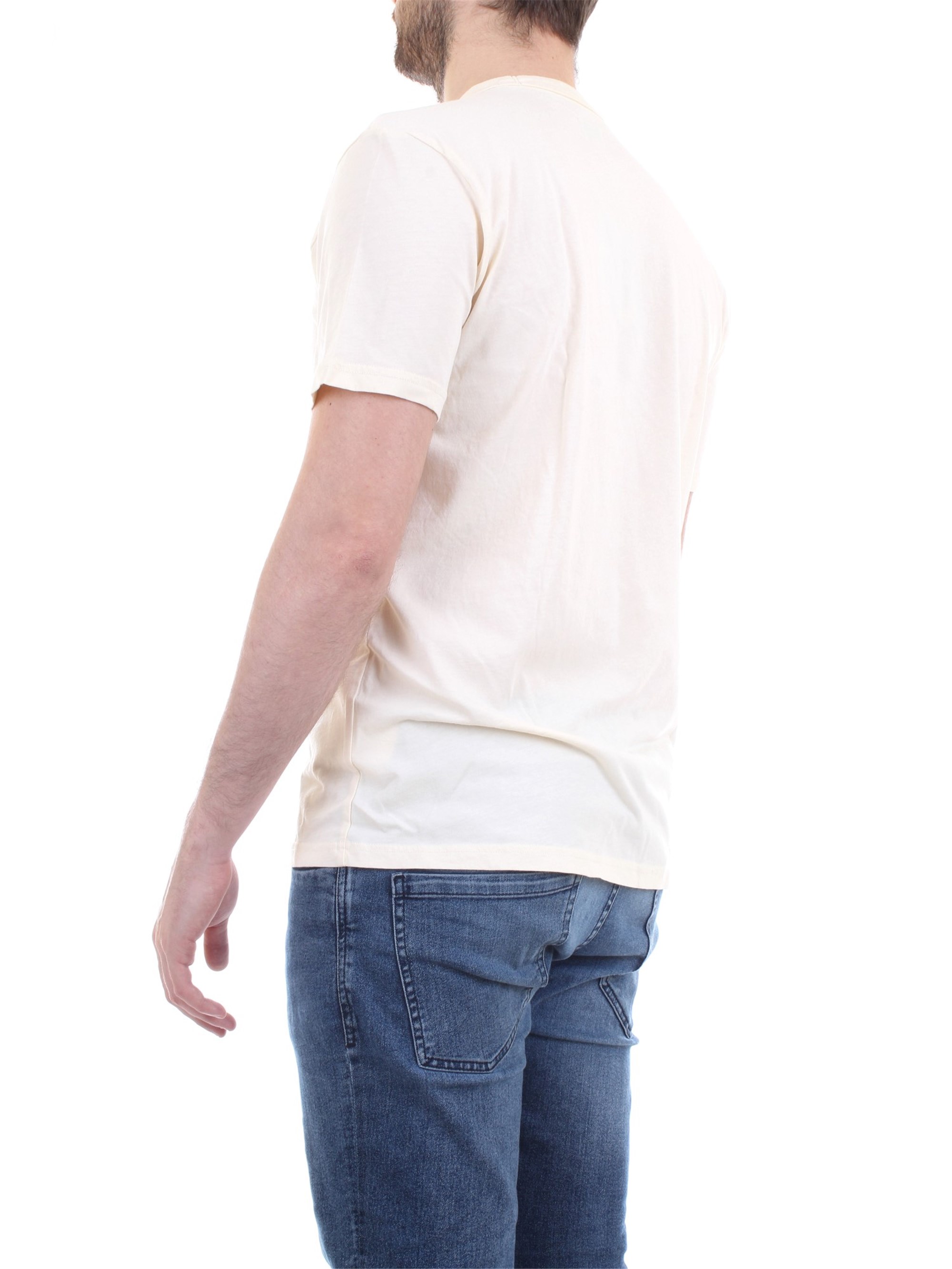 WOOLRICH CFWOTE0024MRUT1486 White Clothing Man T-Shirt/Polo WOOLRICH CFWOTE0024MRUT1486 White Clothing Man T-Shirt/Polo