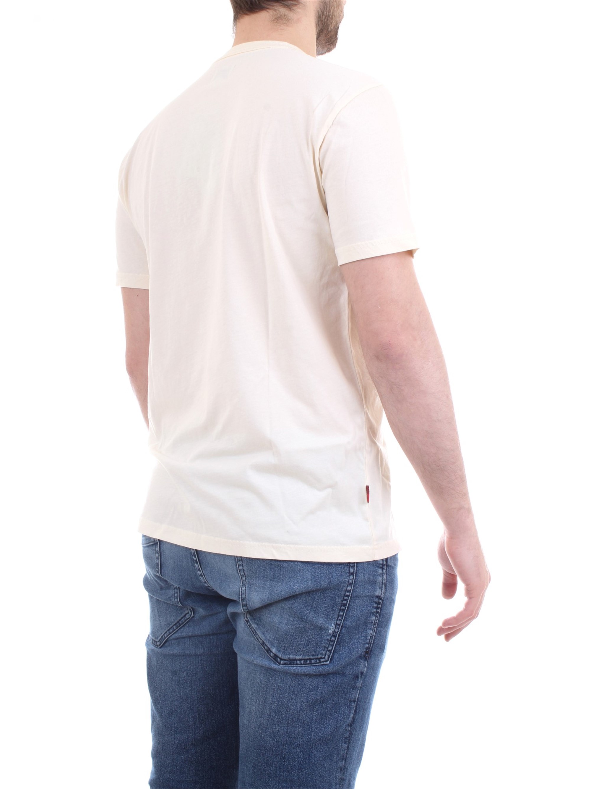 WOOLRICH CFWOTE0024MRUT1486 White Clothing Man T-Shirt/Polo WOOLRICH CFWOTE0024MRUT1486 White Clothing Man T-Shirt/Polo