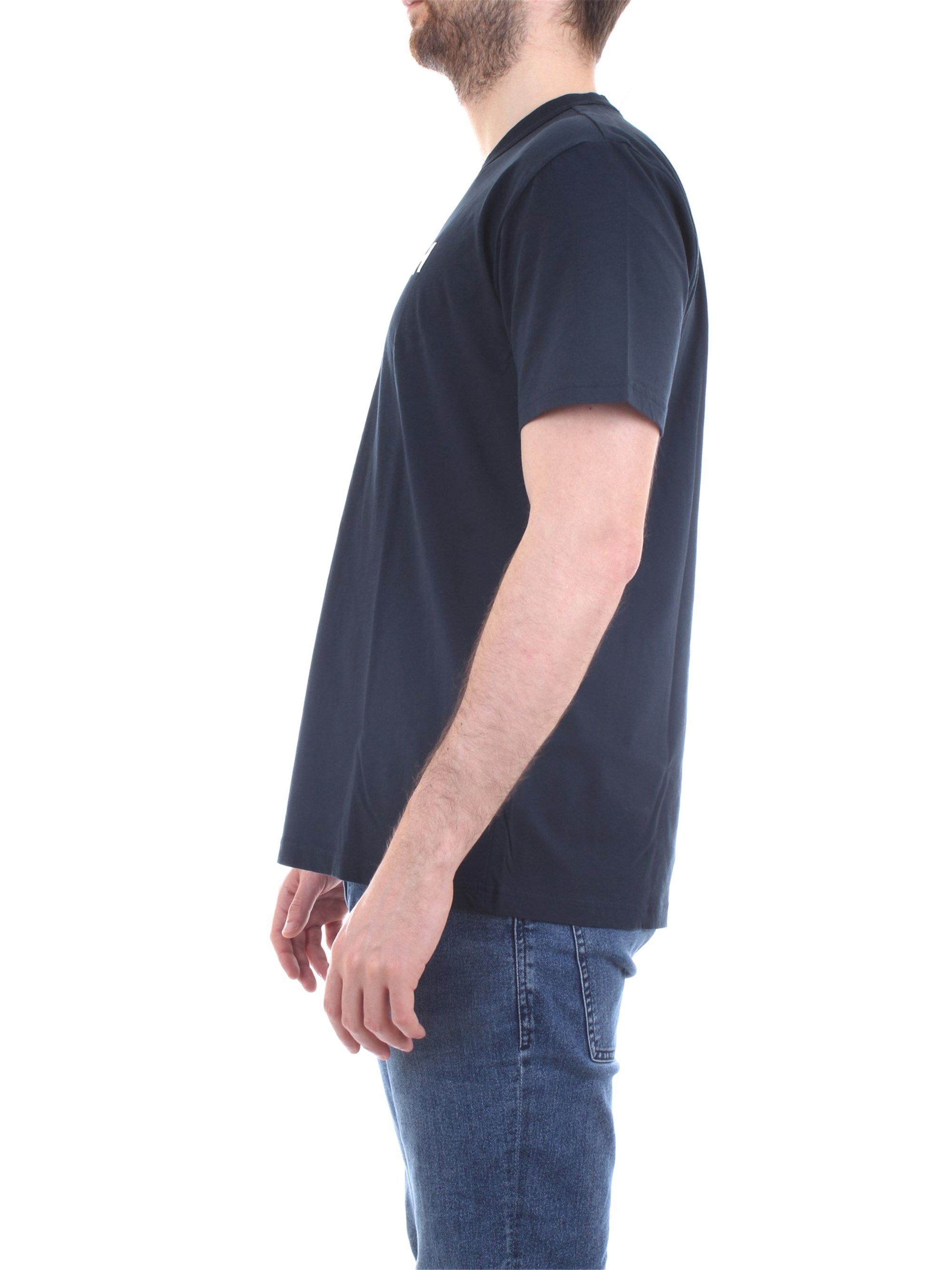 WOOLRICH CFWOTE0024MRUT1486 Blue Clothing Man T-Shirt/Polo WOOLRICH CFWOTE0024MRUT1486 Blue Clothing Man T-Shirt/Polo