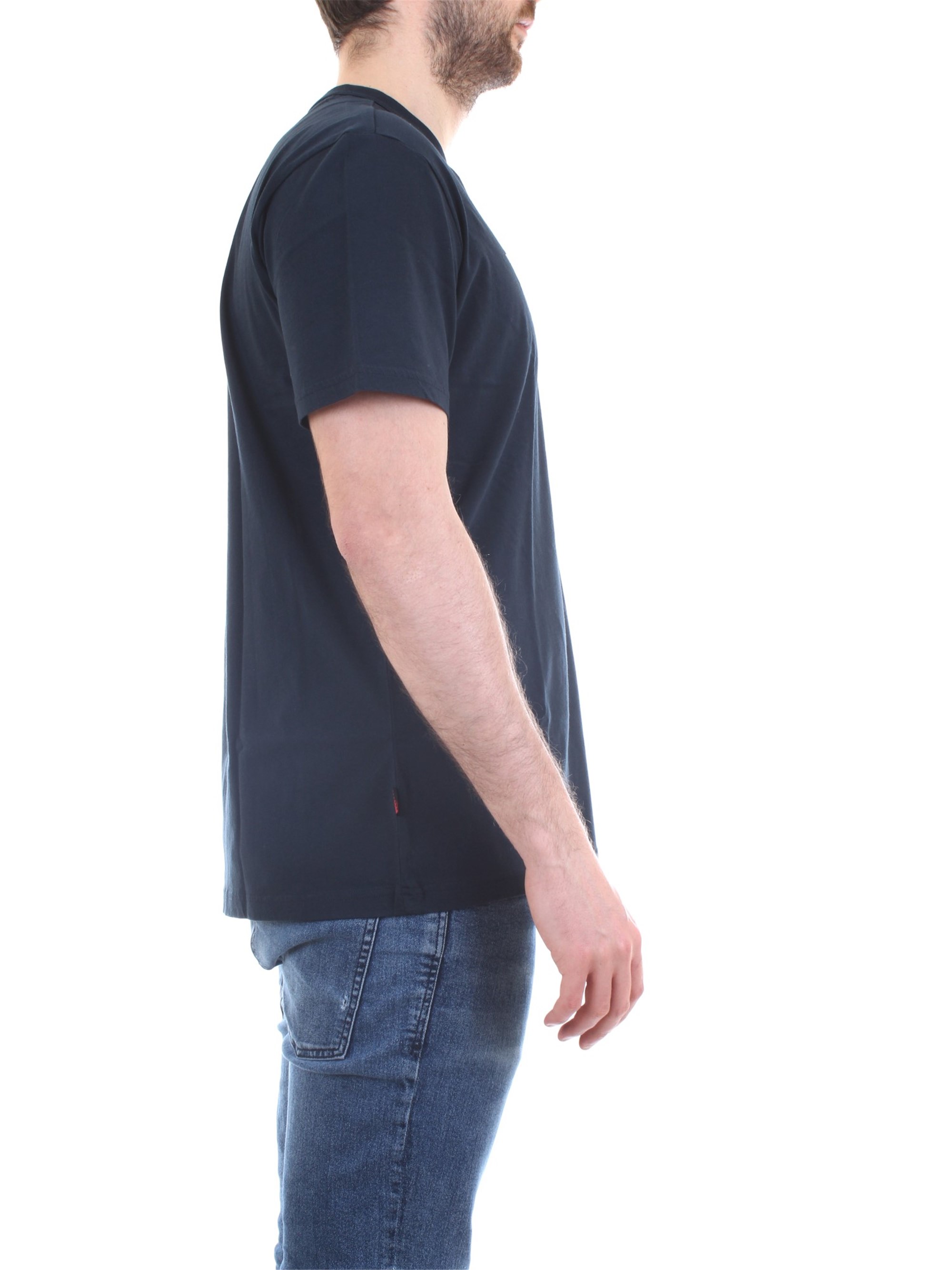 WOOLRICH CFWOTE0024MRUT1486 Blue Clothing Man T-Shirt/Polo WOOLRICH CFWOTE0024MRUT1486 Blue Clothing Man T-Shirt/Polo