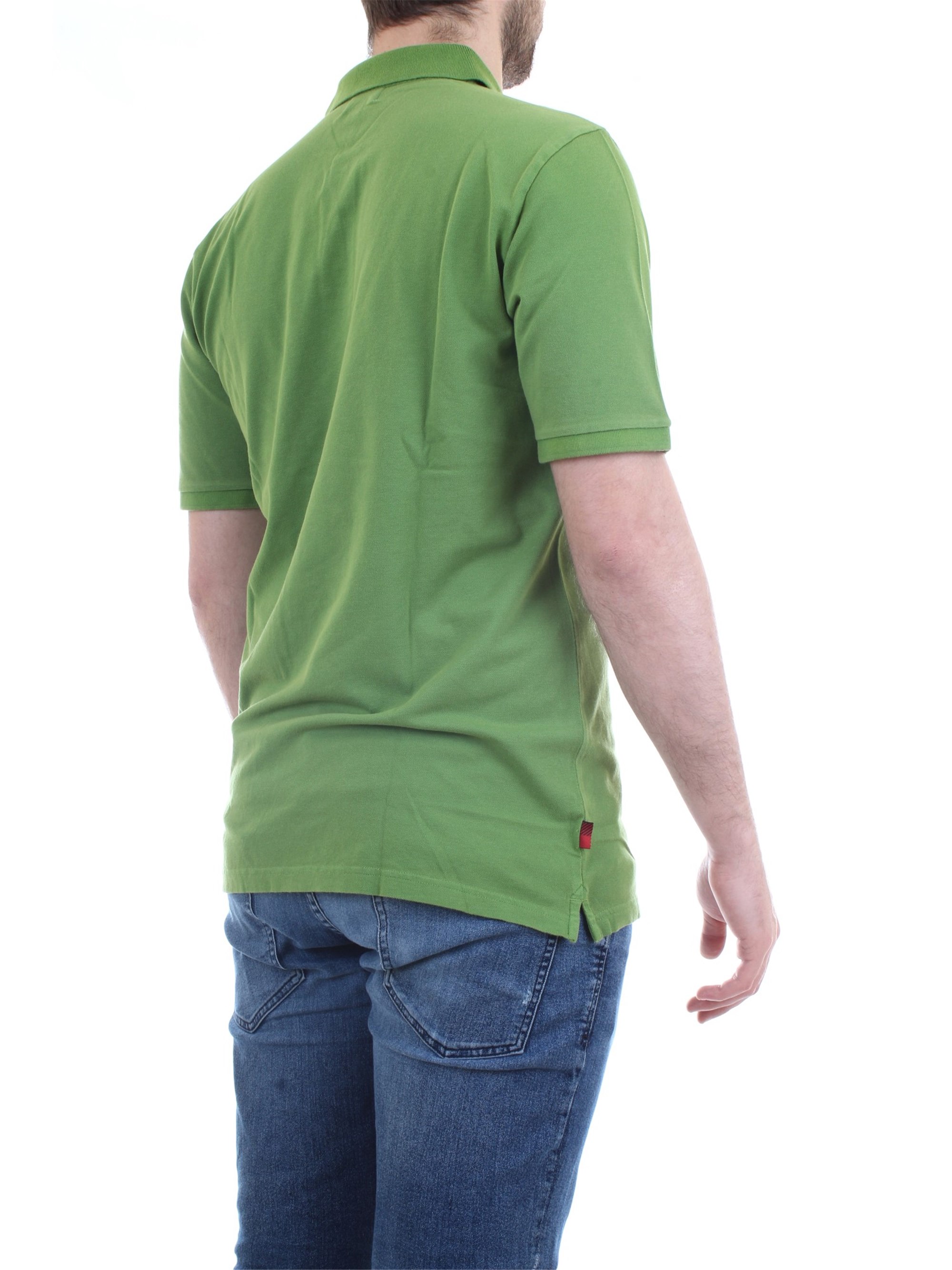 WOOLRICH CFWOPO0012MRUT1483 Green Clothing Man Polo shirt WOOLRICH CFWOPO0012MRUT1483 Green Clothing Man Polo shirt