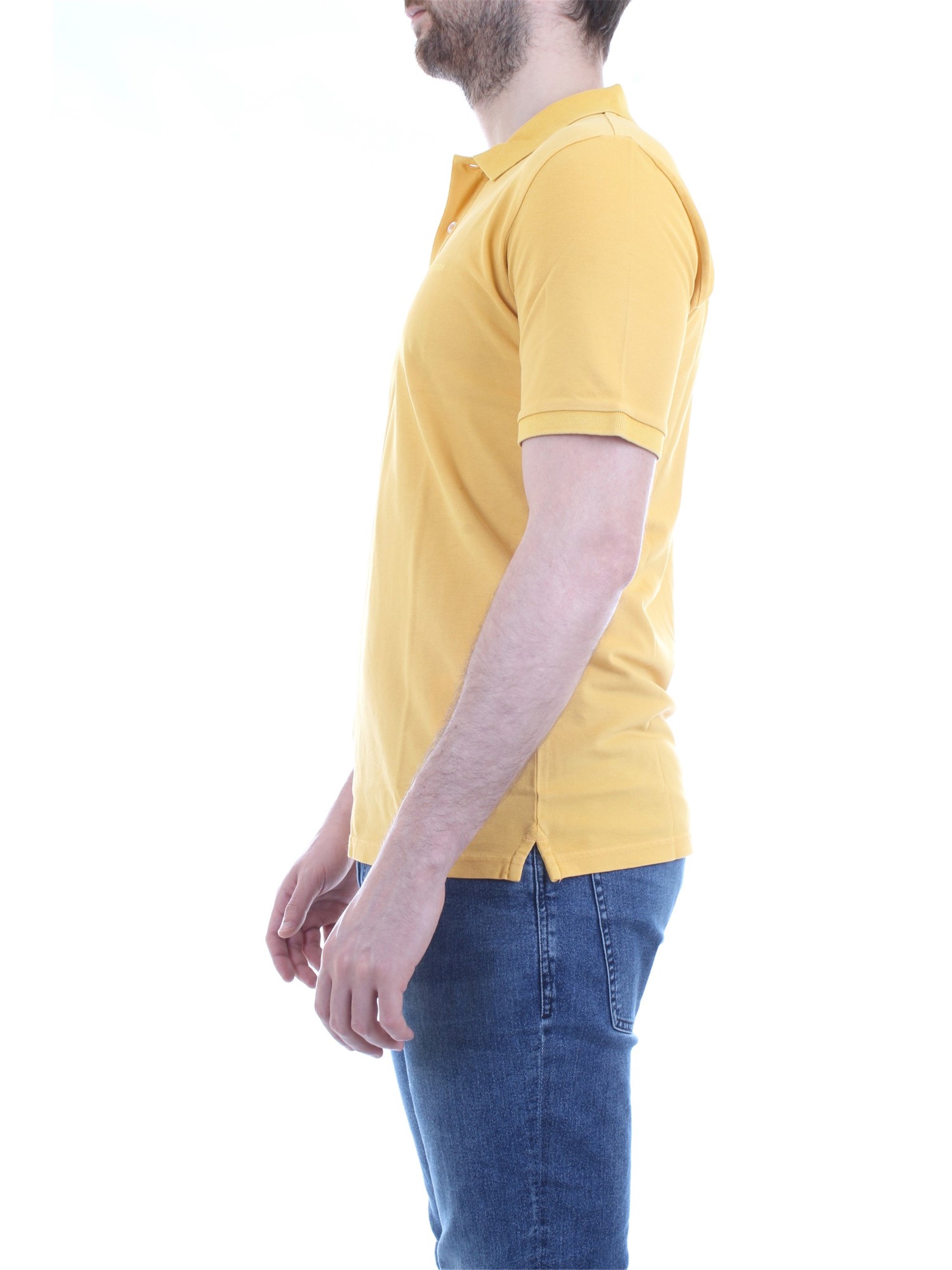 WOOLRICH CFWOPO0012MRUT1483 Yellow Clothing Man Polo shirt WOOLRICH CFWOPO0012MRUT1483 Yellow Clothing Man Polo shirt