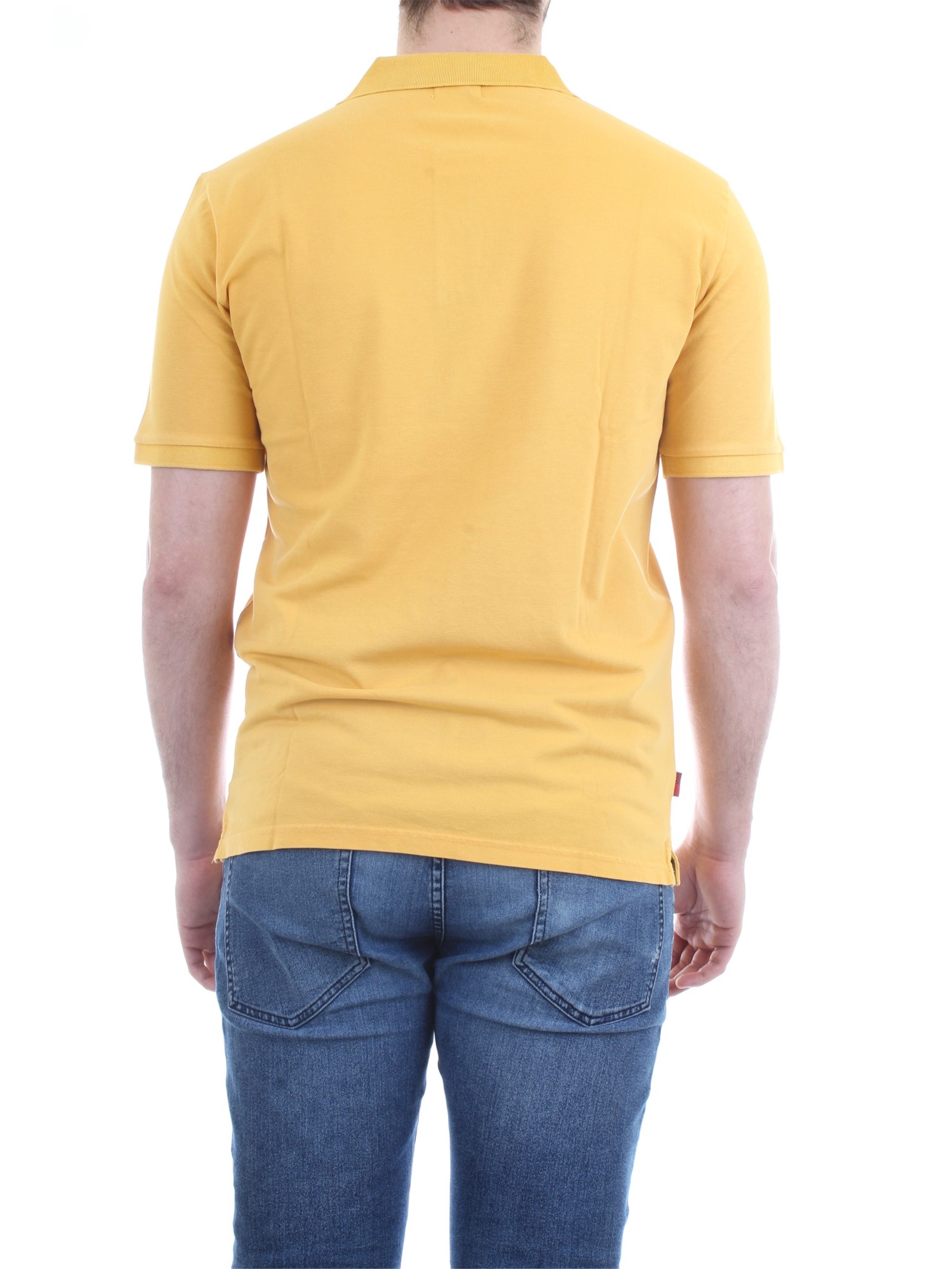 WOOLRICH CFWOPO0012MRUT1483 Yellow Clothing Man Polo shirt WOOLRICH CFWOPO0012MRUT1483 Yellow Clothing Man Polo shirt