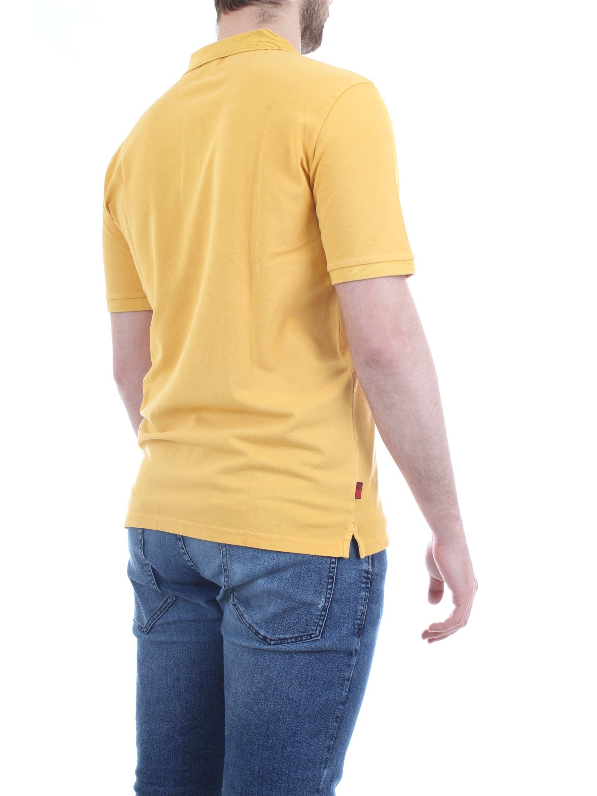 WOOLRICH CFWOPO0012MRUT1483 Yellow Clothing Man Polo shirt WOOLRICH CFWOPO0012MRUT1483 Yellow Clothing Man Polo shirt