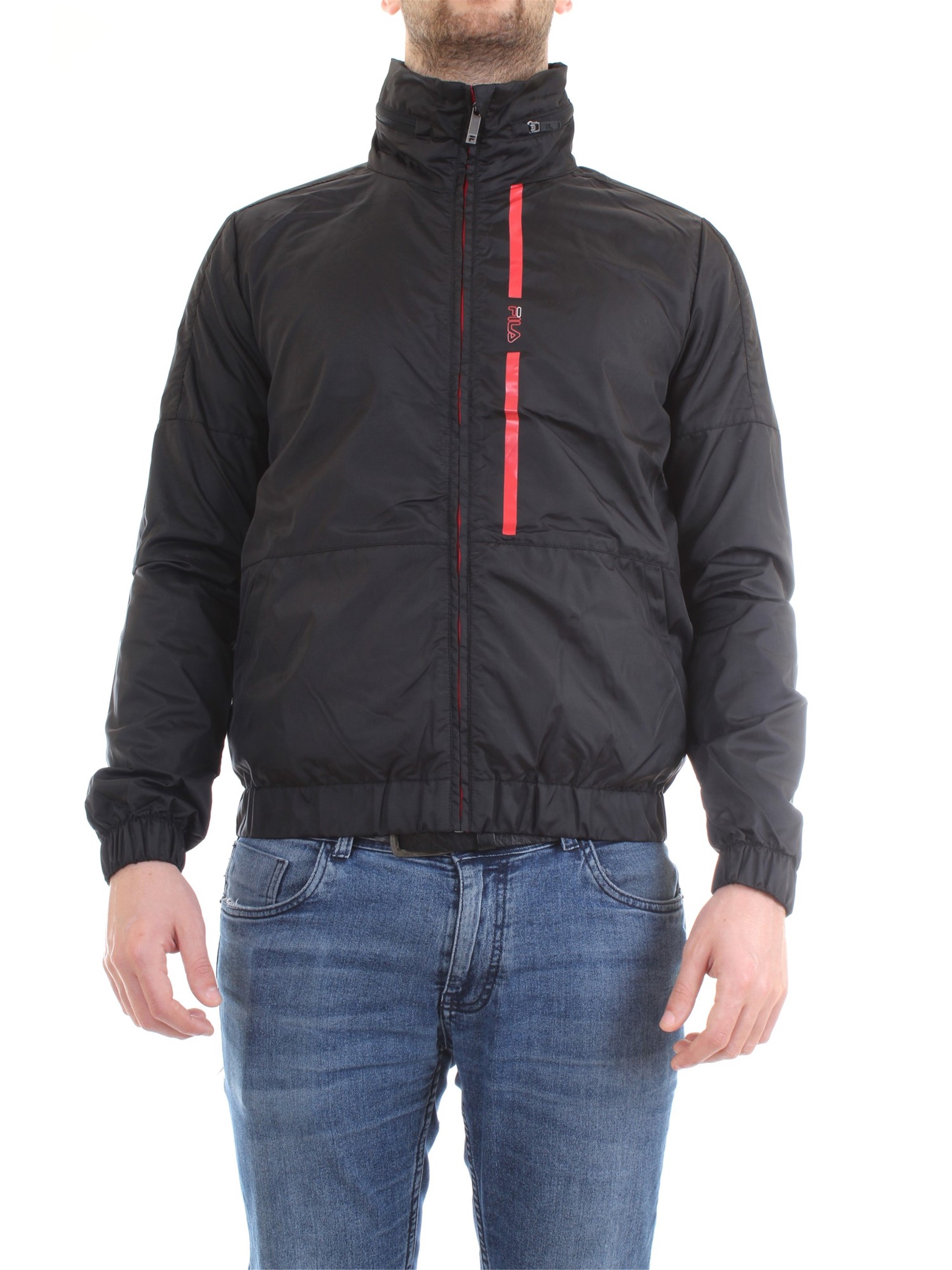 FILA 683048 Black Clothing Man Jacket FILA 683048 Black Clothing Man Jacket