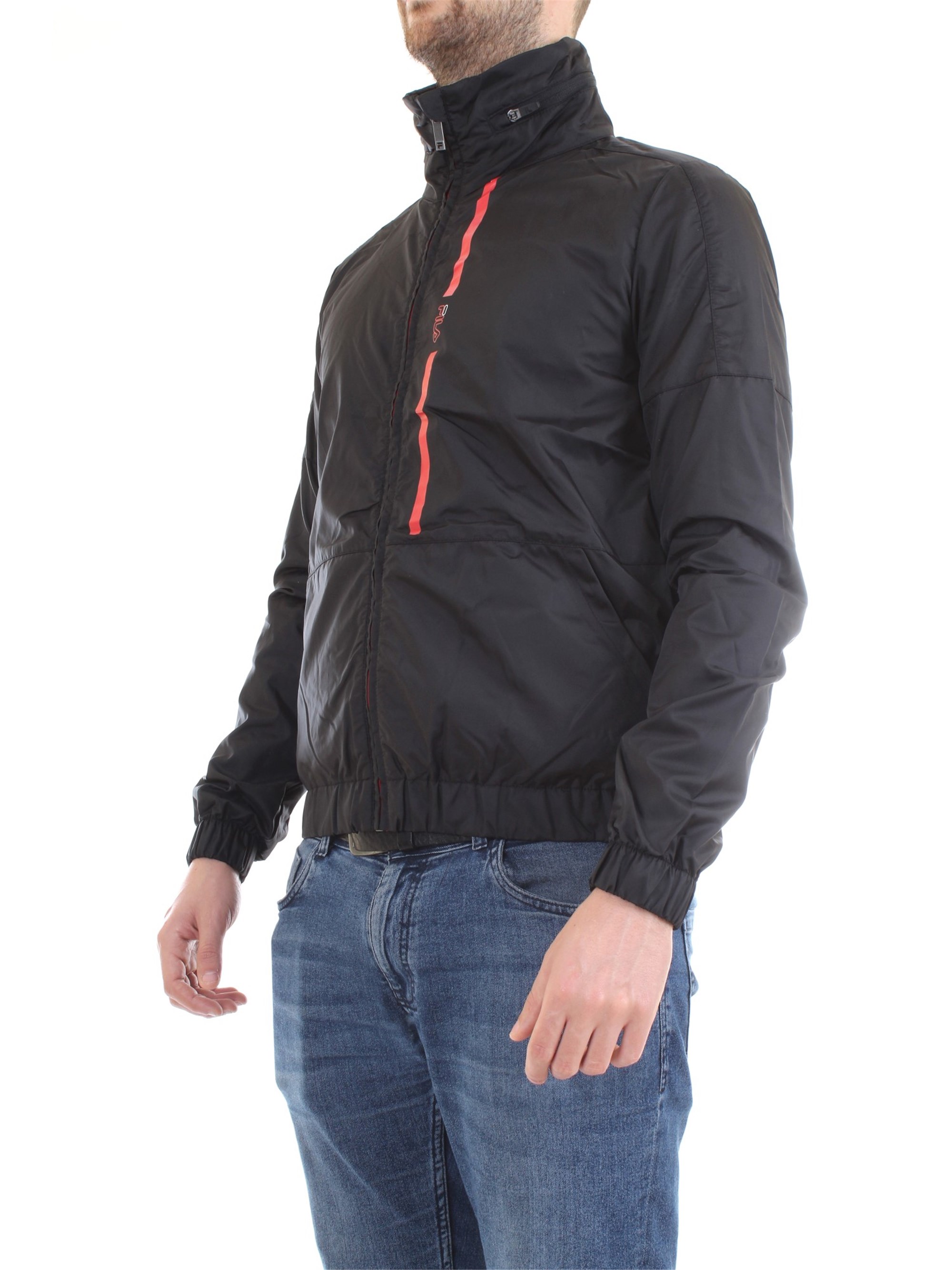 FILA 683048 Black Clothing Man Jacket FILA 683048 Black Clothing Man Jacket
