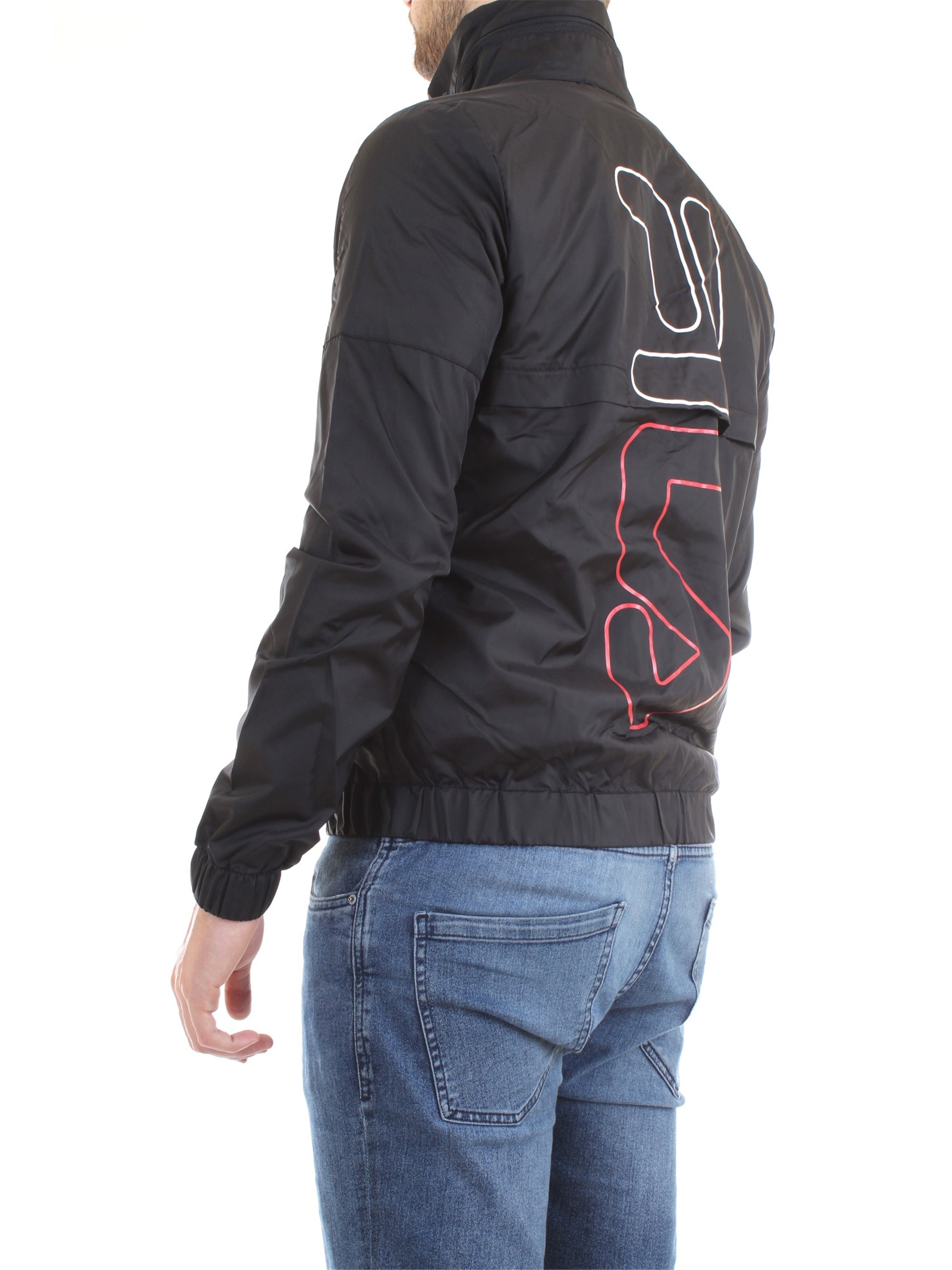 FILA 683048 Black Clothing Man Jacket FILA 683048 Black Clothing Man Jacket
