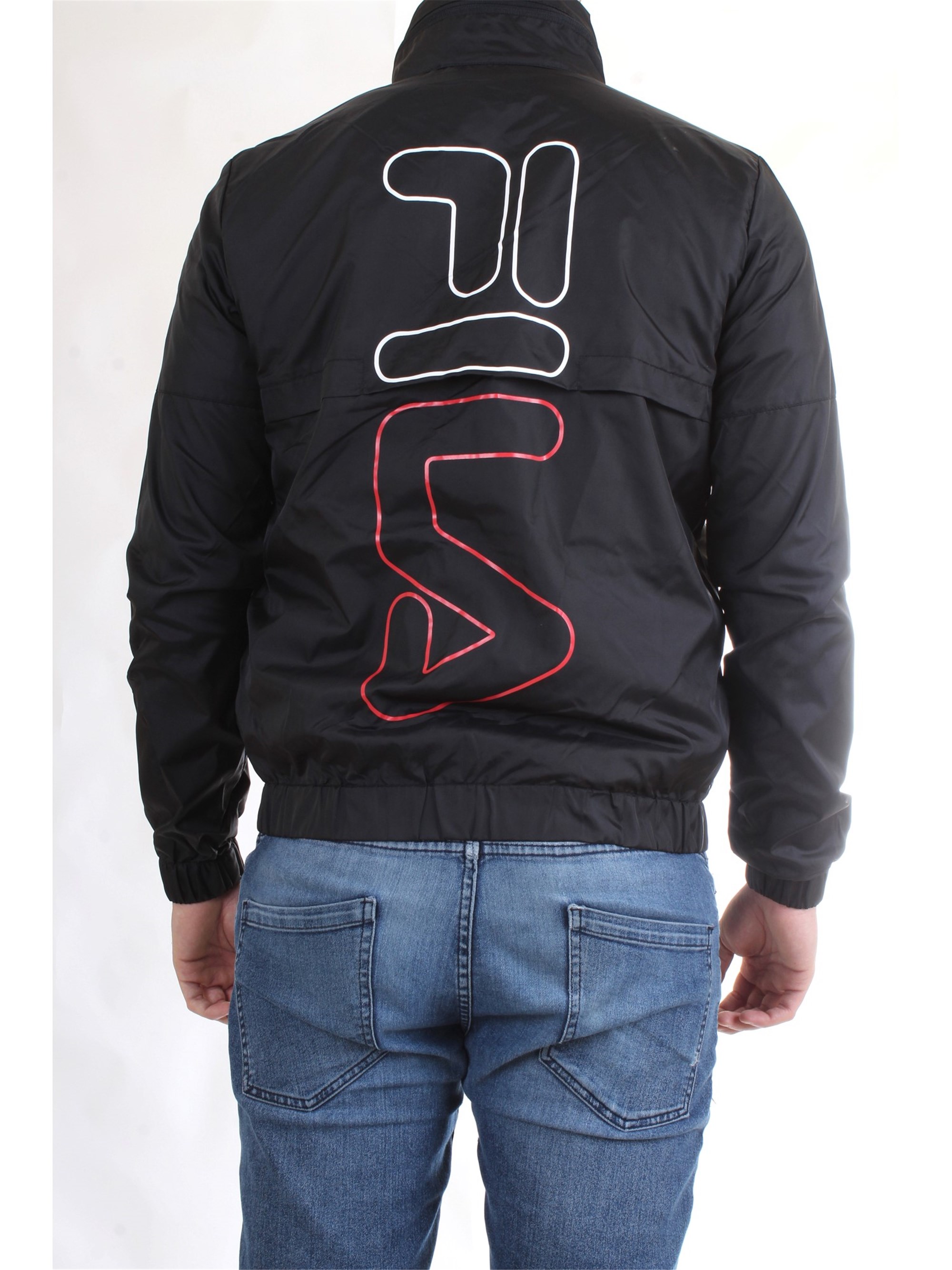 FILA 683048 Black Clothing Man Jacket FILA 683048 Black Clothing Man Jacket