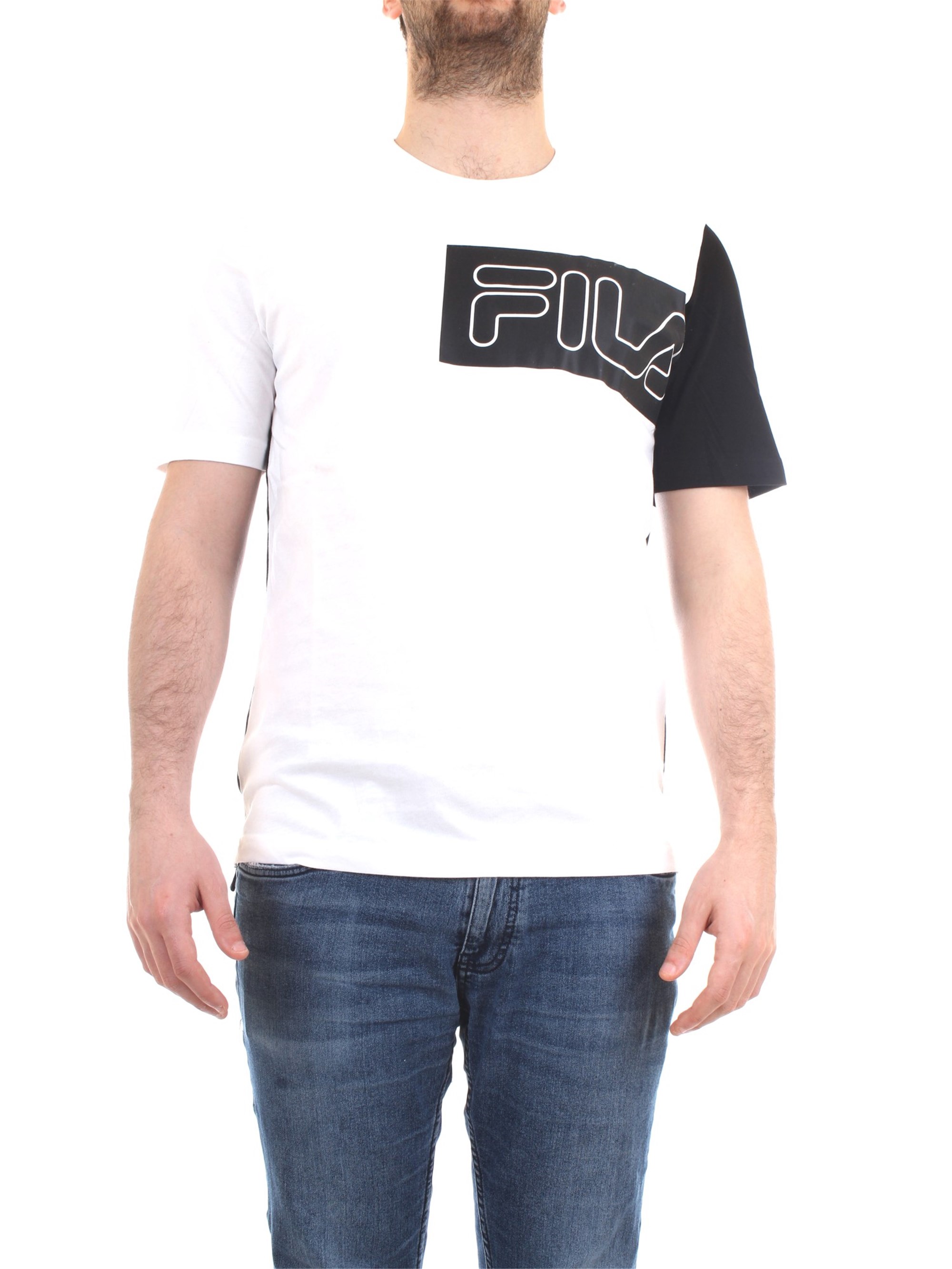 FILA 683089 White Clothing Man T-Shirt/Polo FILA 683089 White Clothing Man T-Shirt/Polo